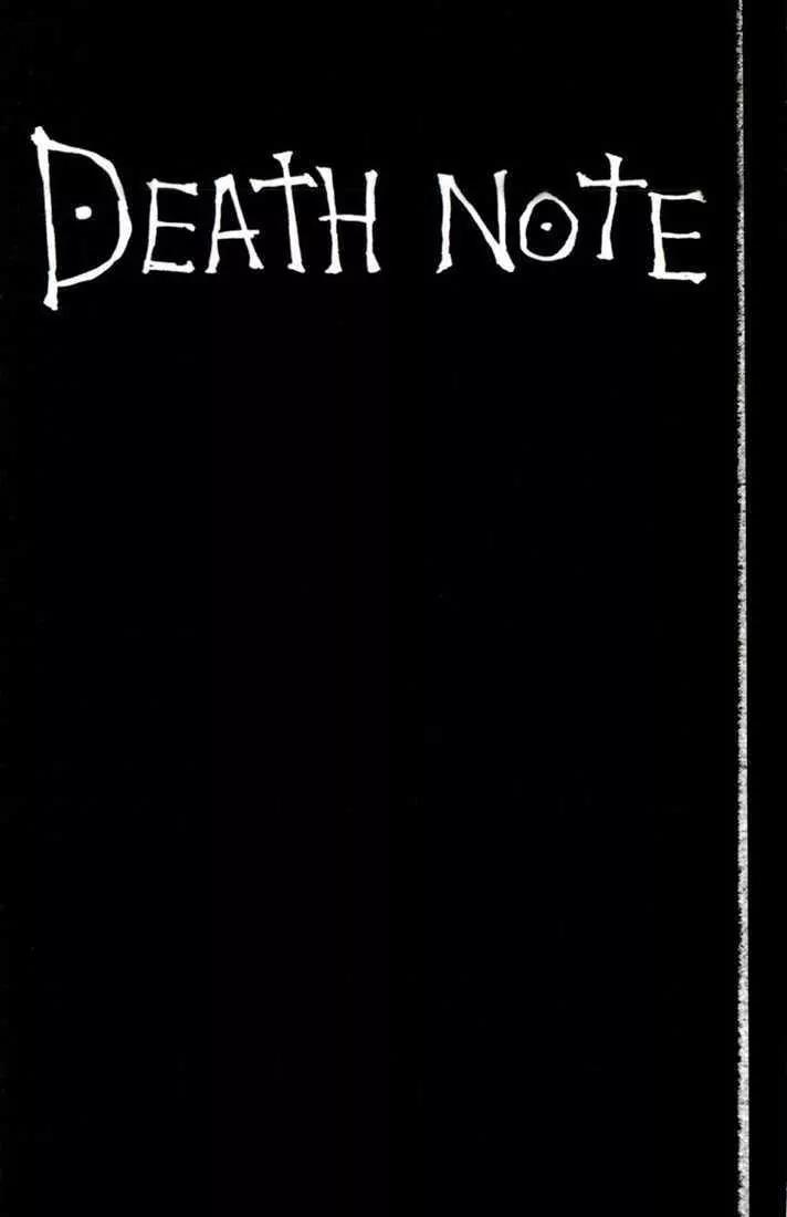 Death Note manga, chapter 110, page 2 of 57