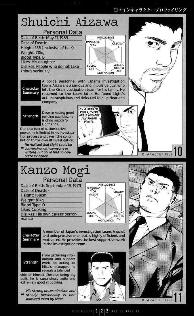Death Note manga, chapter 110, page 22 of 57