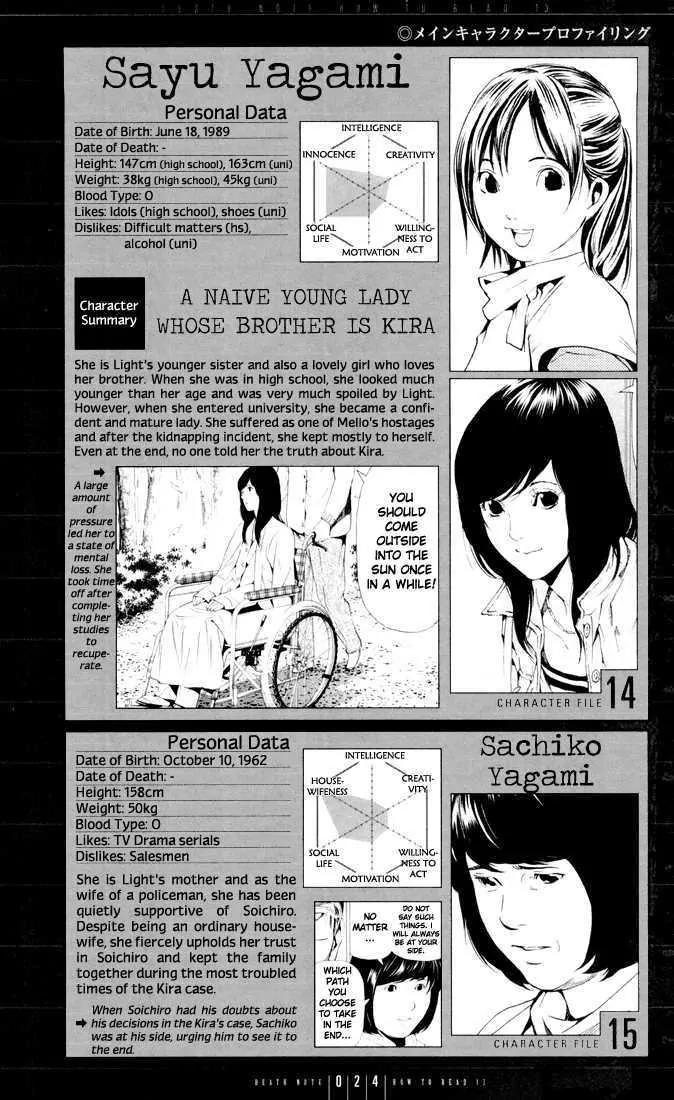 Death Note manga, chapter 110, page 24 of 57