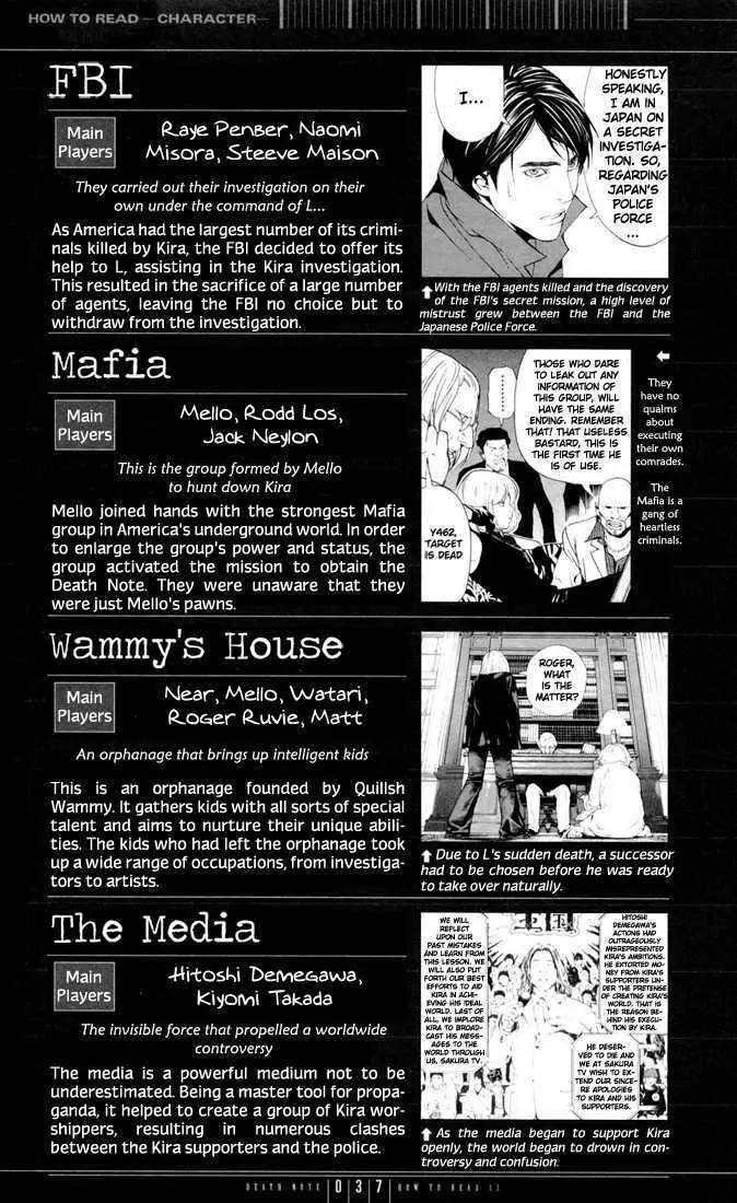 Death Note manga, chapter 110, page 37 of 57