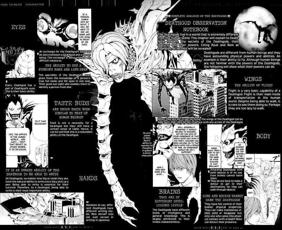 Death Note manga, chapter 110, page 50 of 57