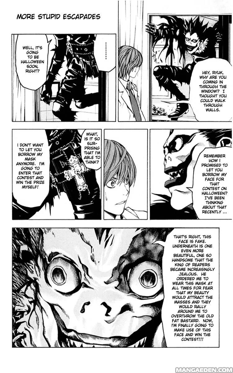 Death Note manga, chapter 111, page 1 of 7