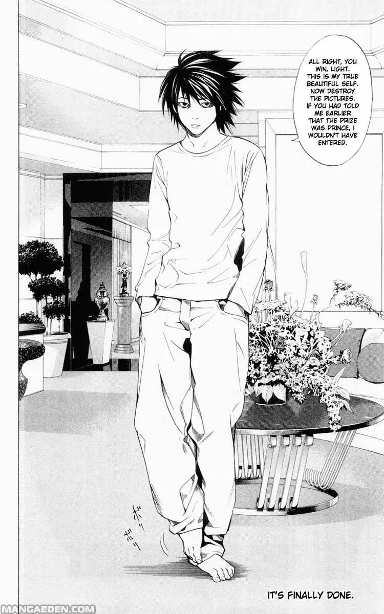 Death Note manga, chapter 111, page 6 of 7