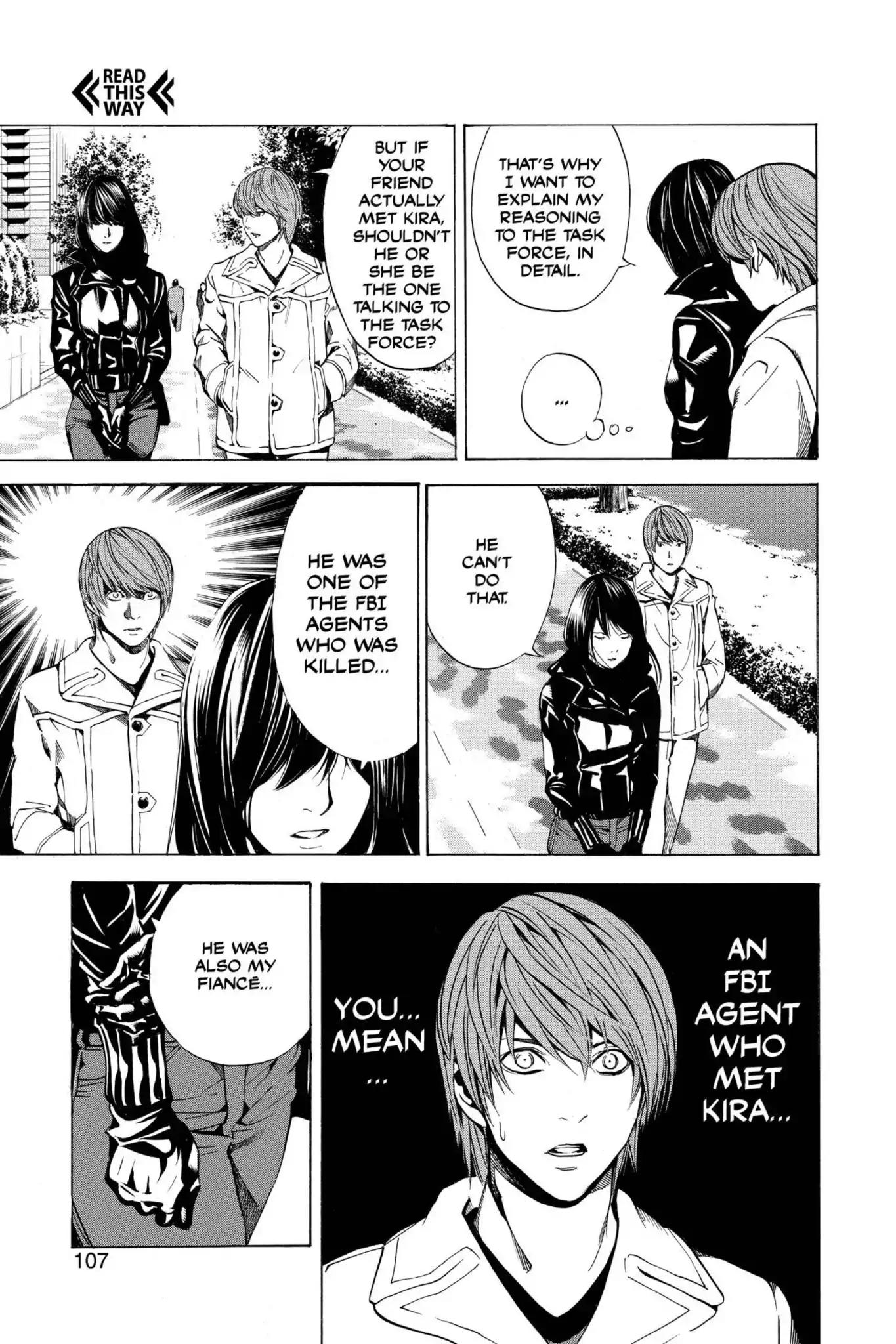 Death Note manga, chapter 12, page 15 of 22