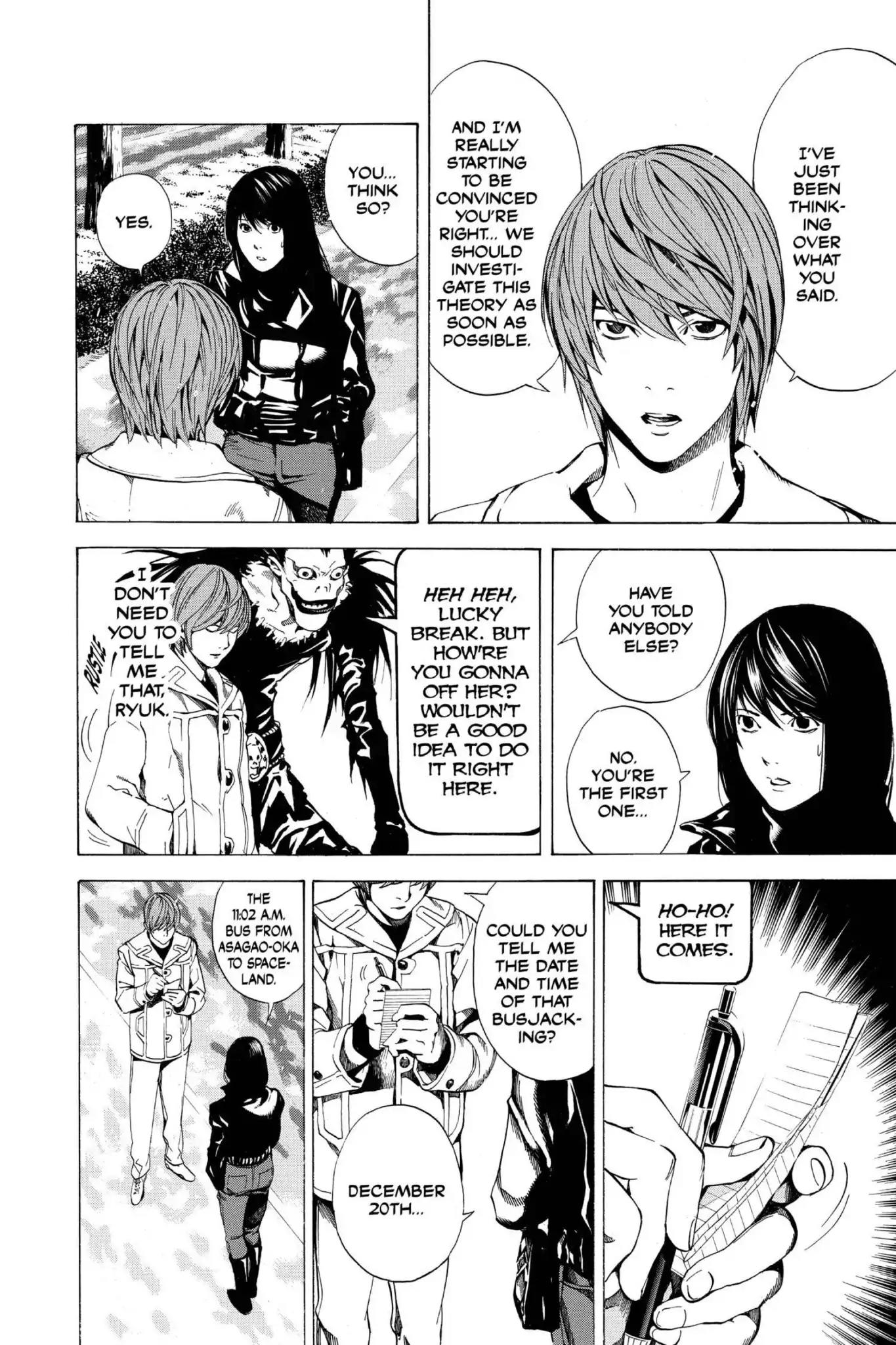 Death Note Chapter 13 page 4 - Chapter 13: Countdown