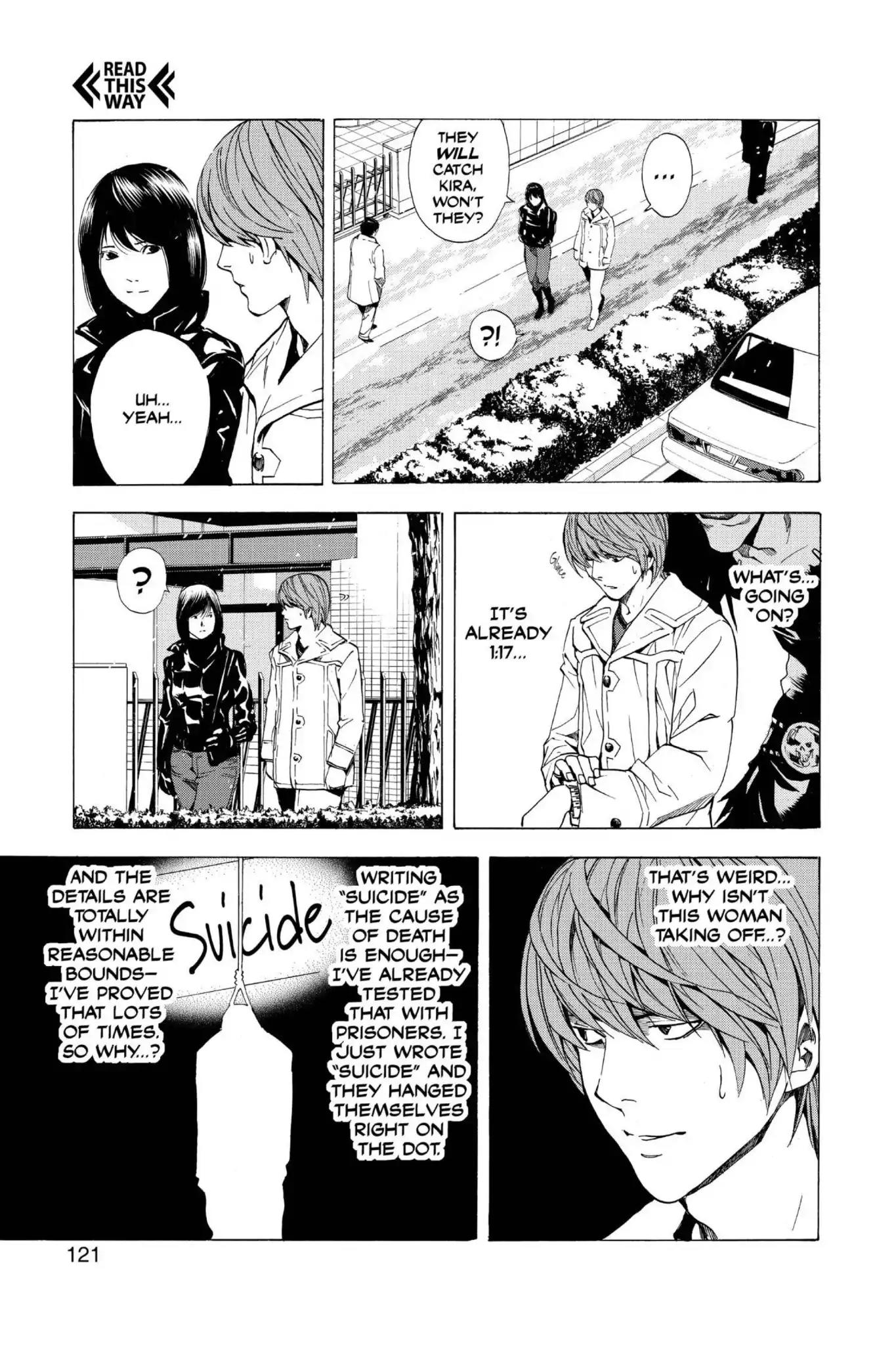 Death Note Chapter 13 page 7 - Chapter 13: Countdown
