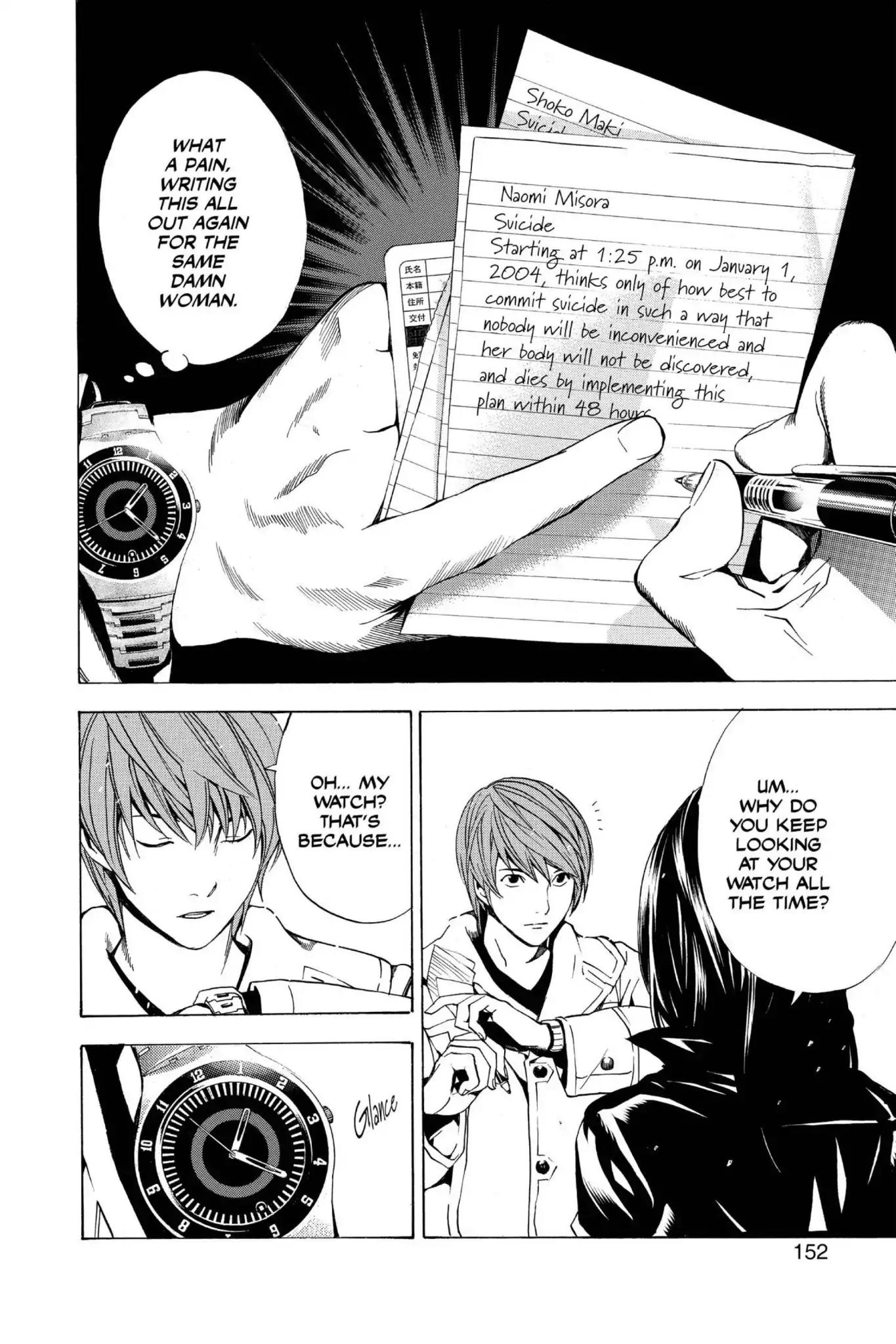 Death Note Chapter 14 page 18 - Chapter 14: Temptation