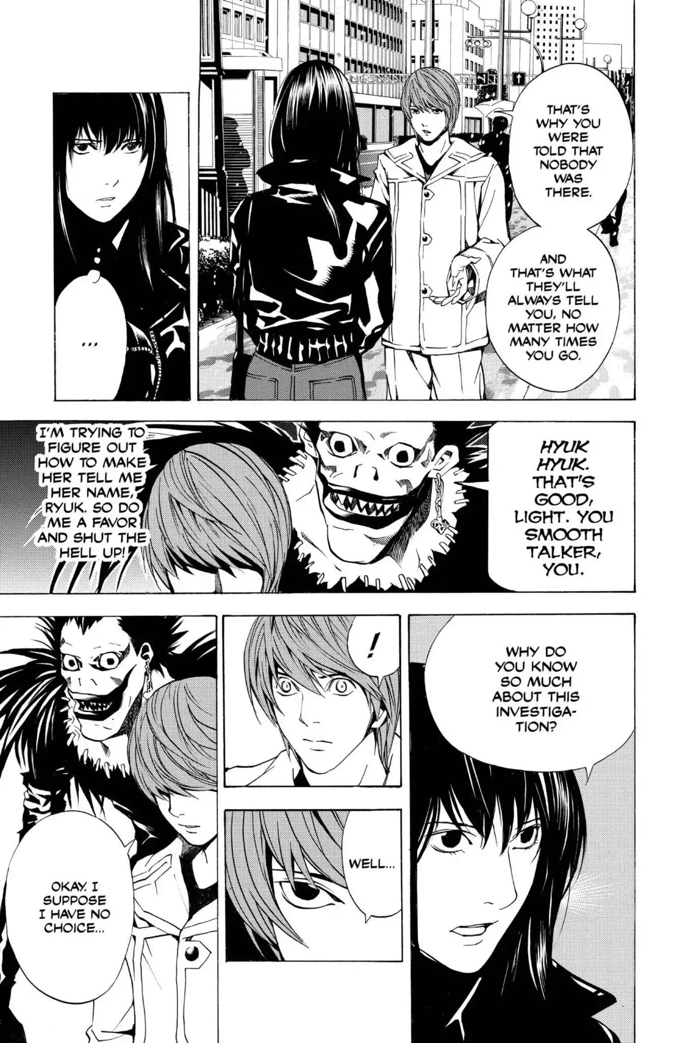 Death Note Chapter 14 page 7 - Chapter 14: Temptation