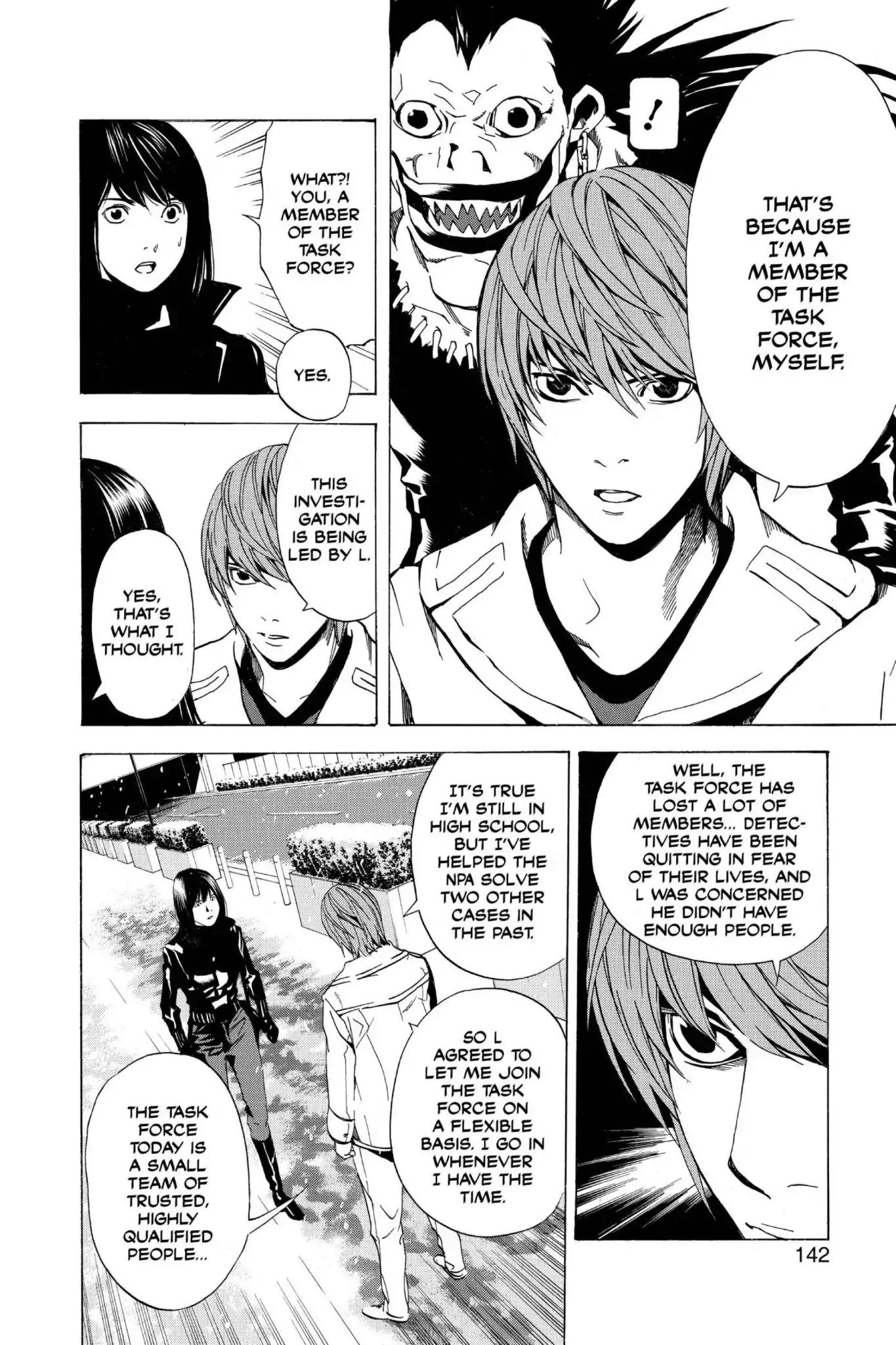 Death Note Chapter 14 page 8 - Chapter 14: Temptation