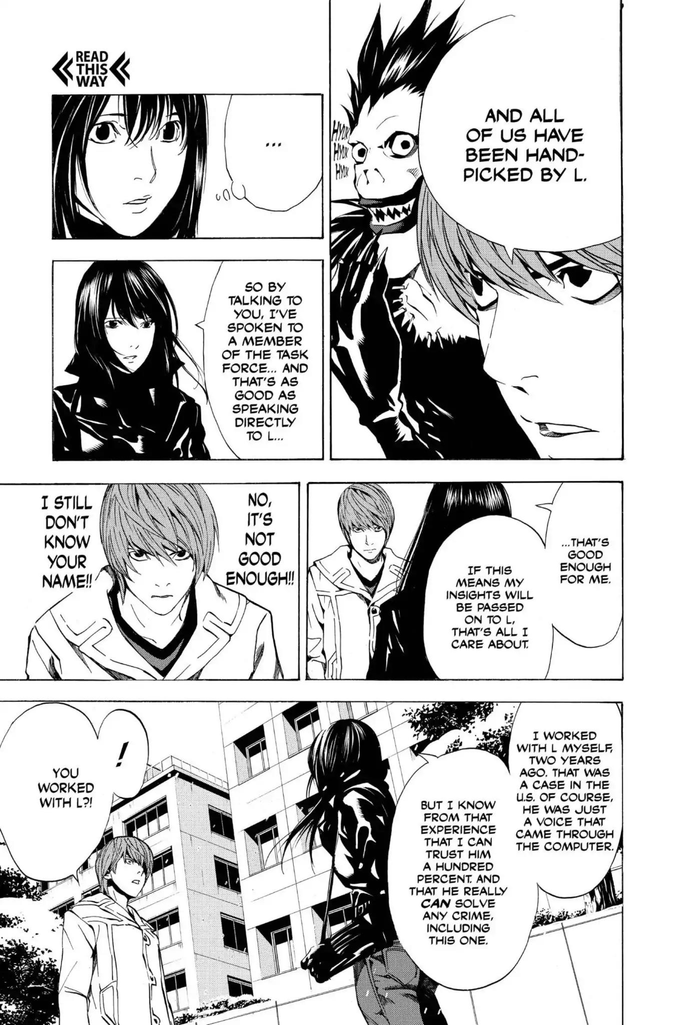 Death Note Chapter 14 page 9 - Chapter 14: Temptation