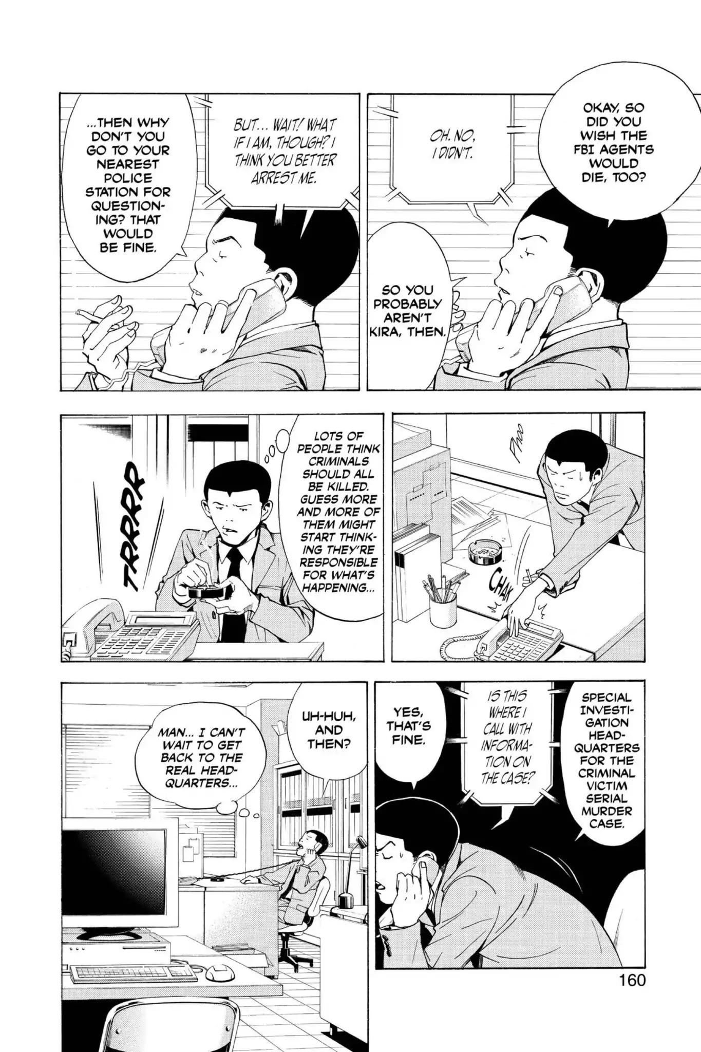 Death Note manga, chapter 15, page 4 of 22