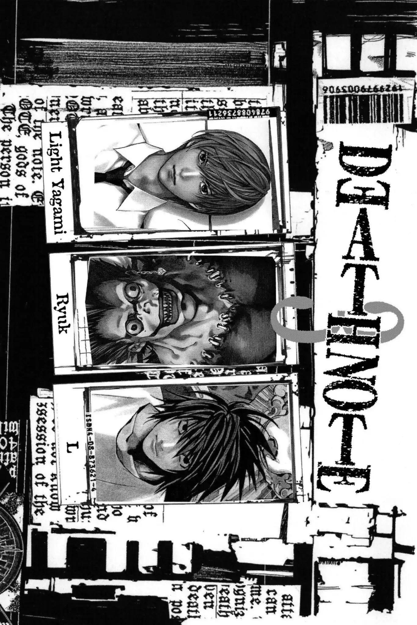 Death Note manga, chapter 17, page 5 of 27