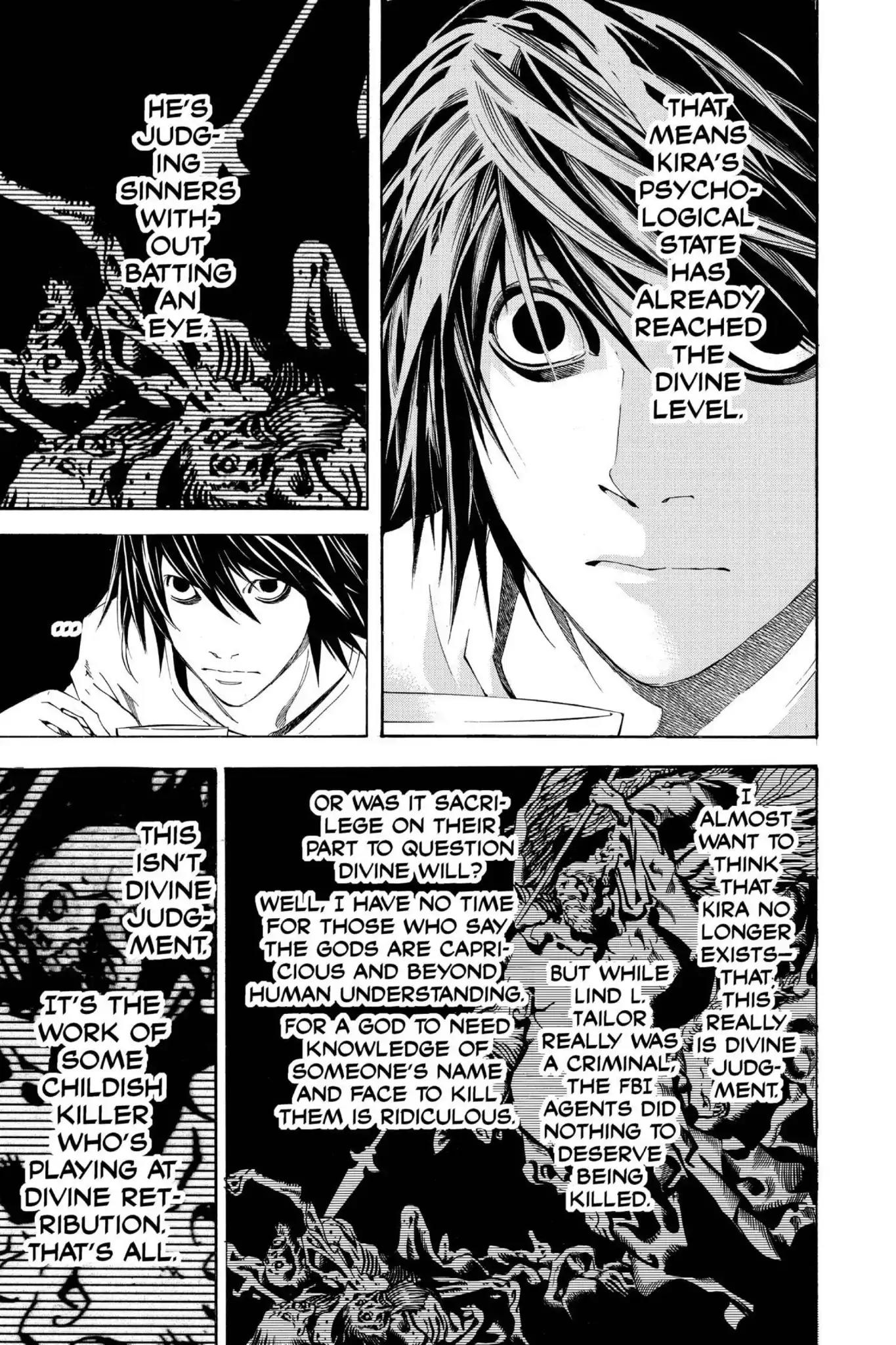 Death Note manga, chapter 18, page 11 of 20