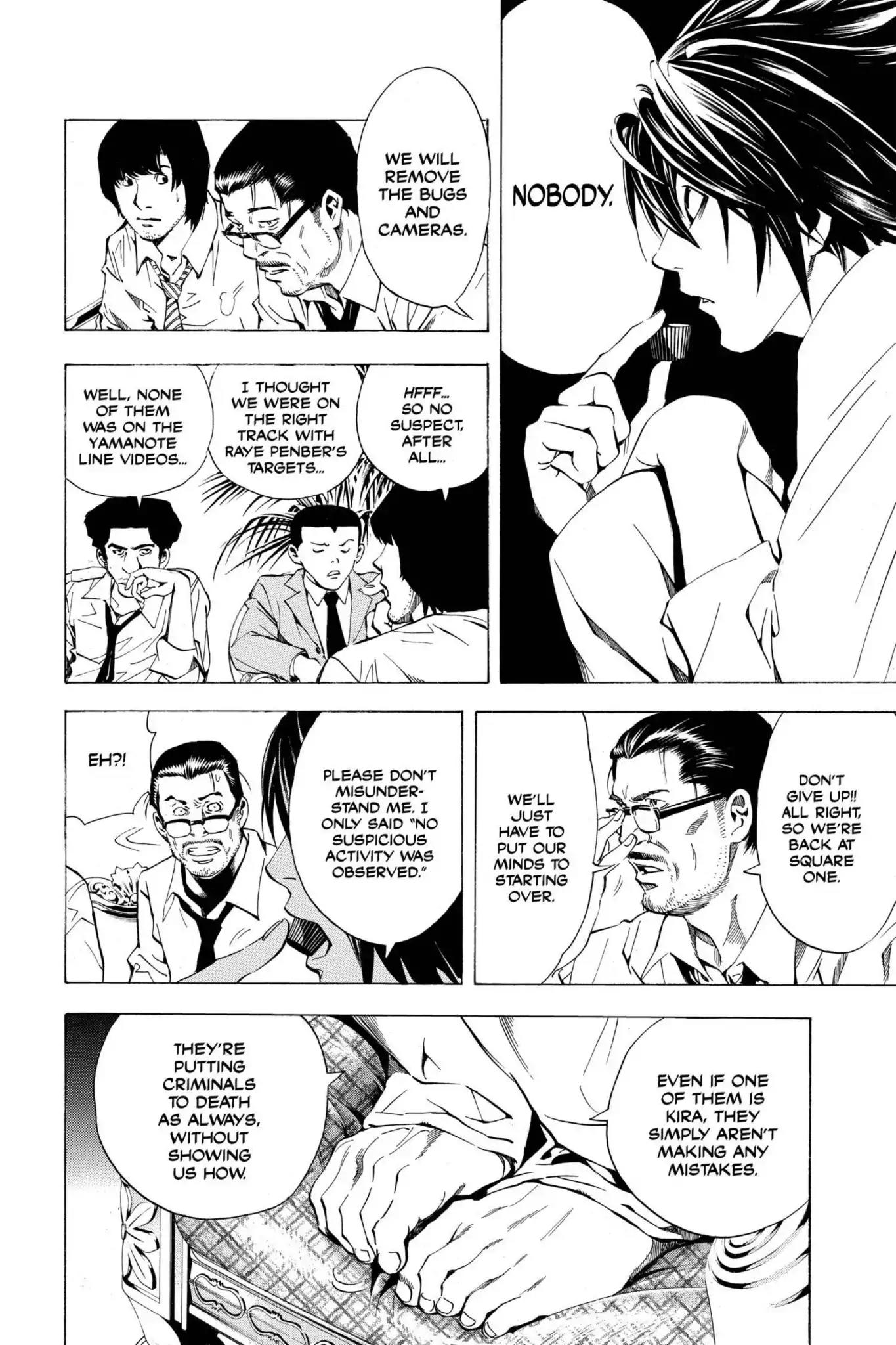 Death Note manga, chapter 18, page 8 of 20