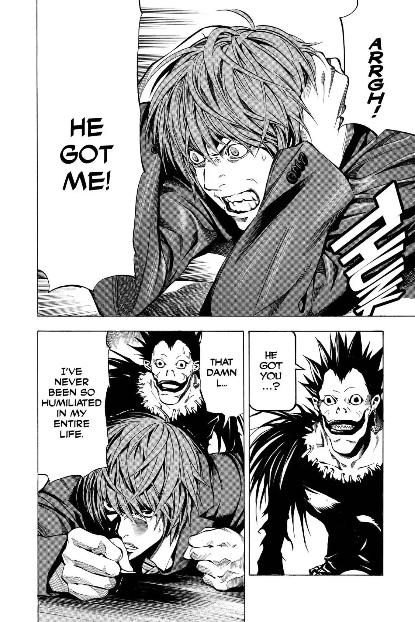 Death Note Chapter 19 page 14 - Chapter 19: Humiliation