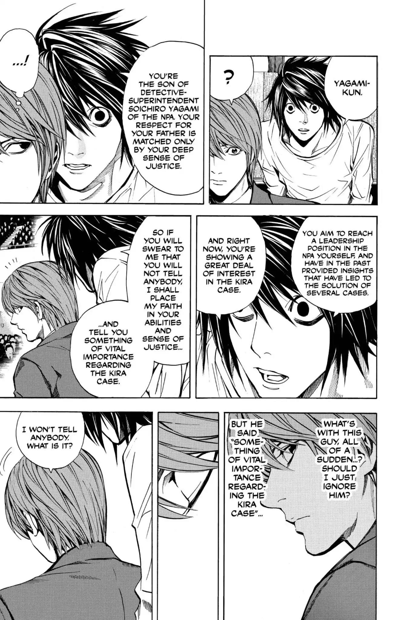 Death Note Chapter 19 page 7 - Chapter 19: Humiliation