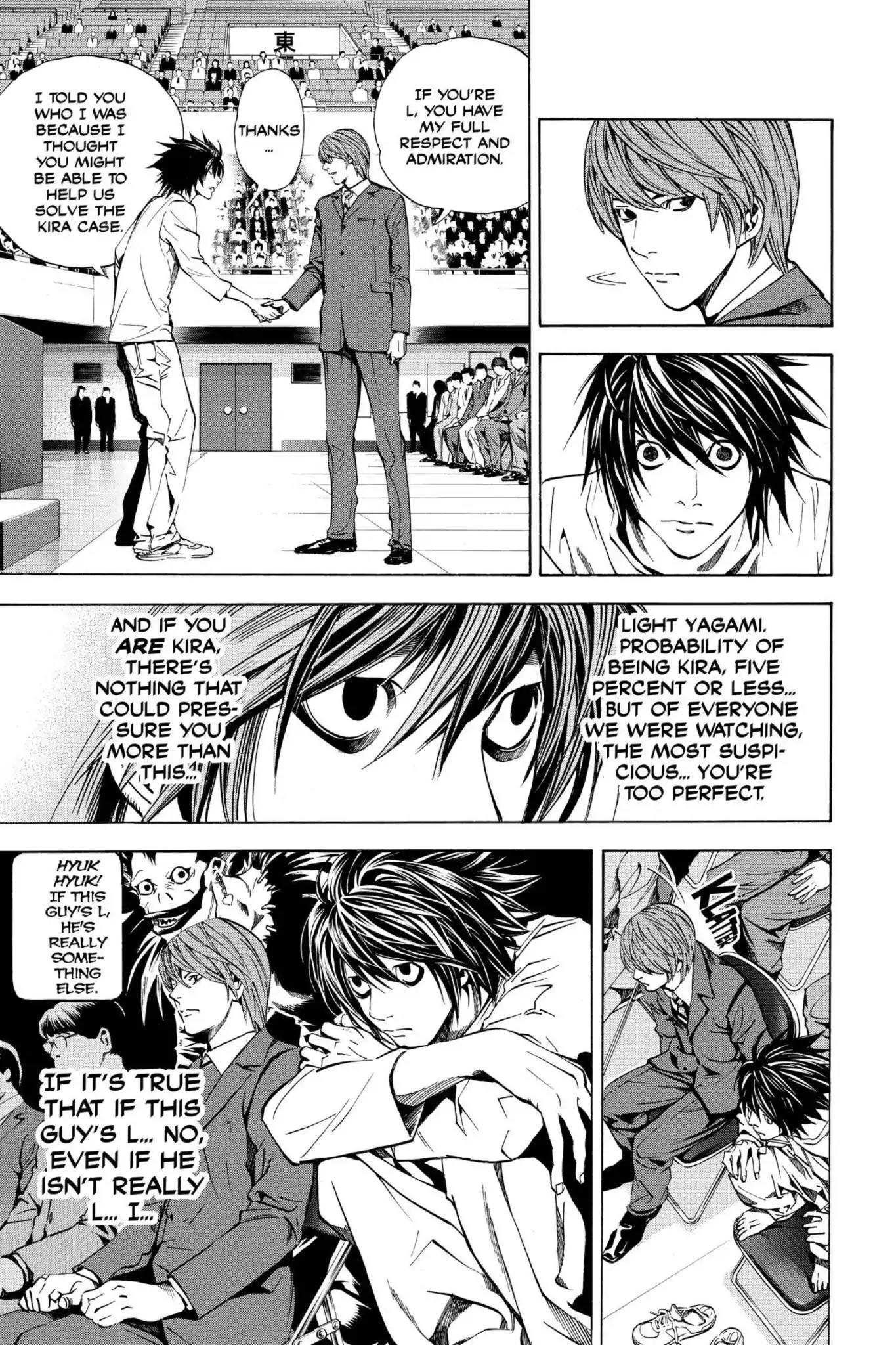 Death Note Chapter 19 page 9 - Chapter 19: Humiliation
