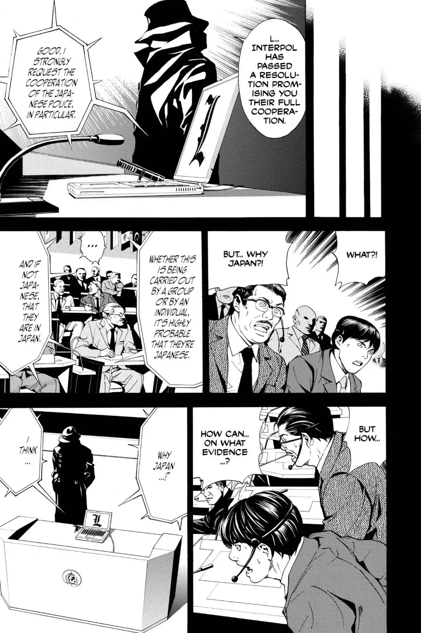 Death Note manga, chapter 2, page 17 of 30