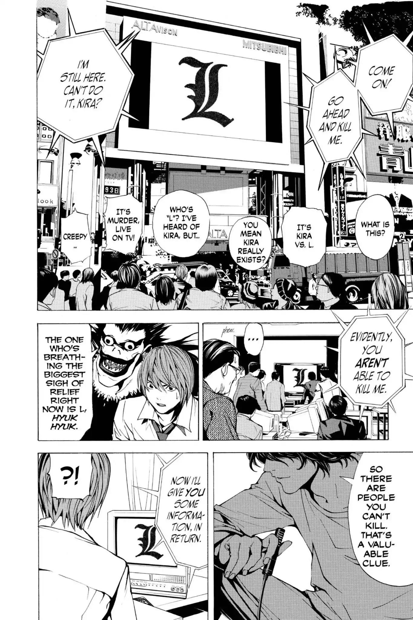 Death Note manga, chapter 2, page 24 of 30