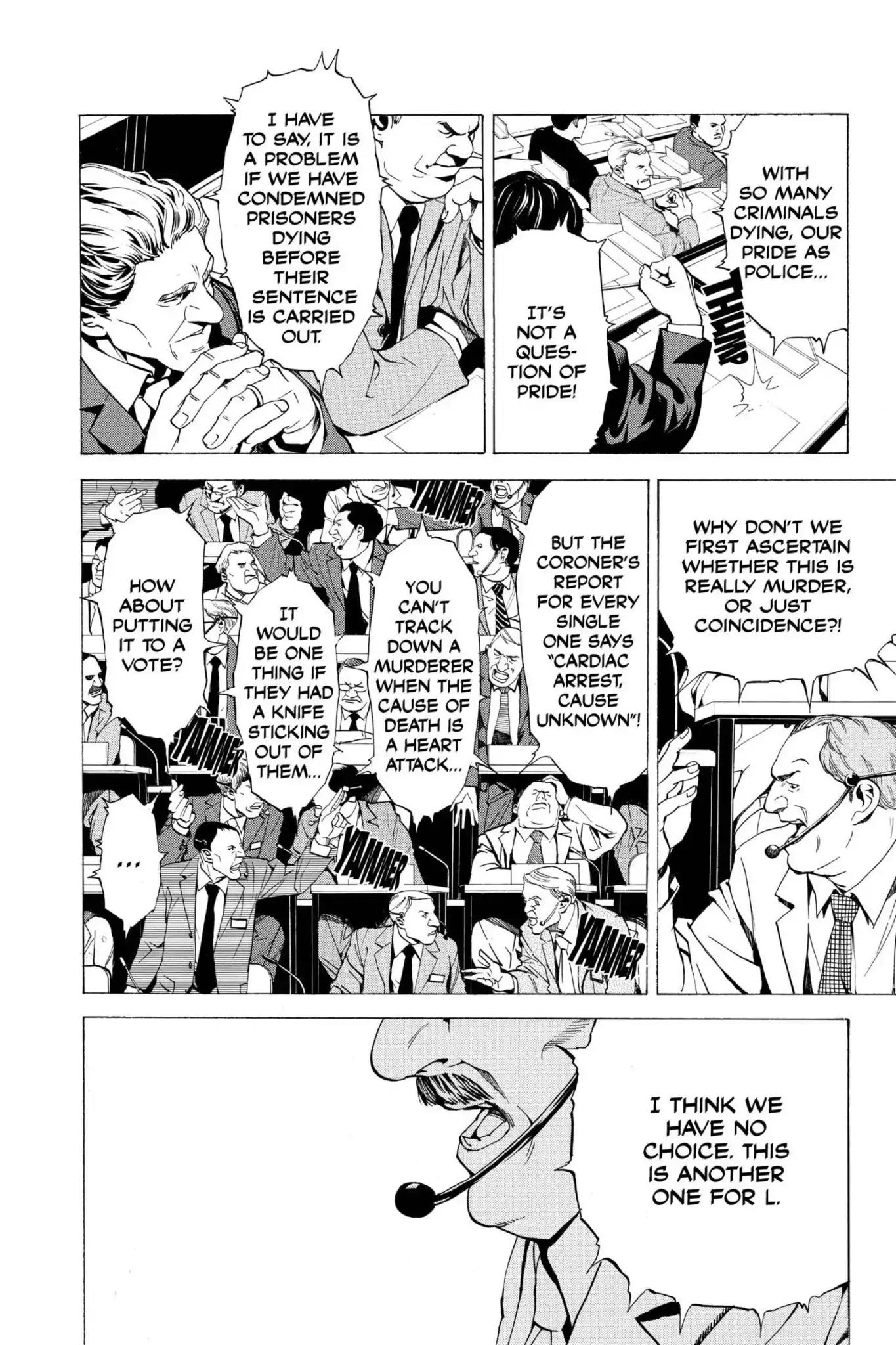 Death Note manga, chapter 2, page 6 of 30