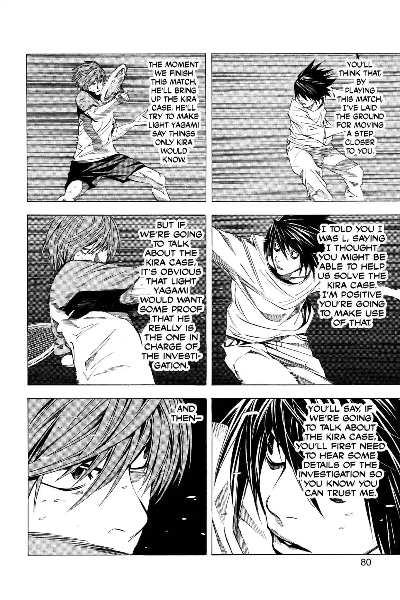 Death Note manga, chapter 20, page 14 of 20