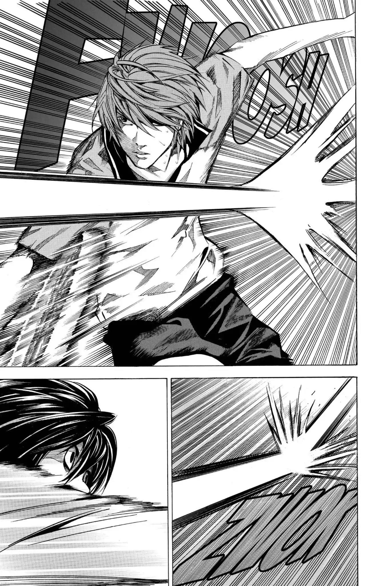 Death Note manga, chapter 20, page 17 of 20