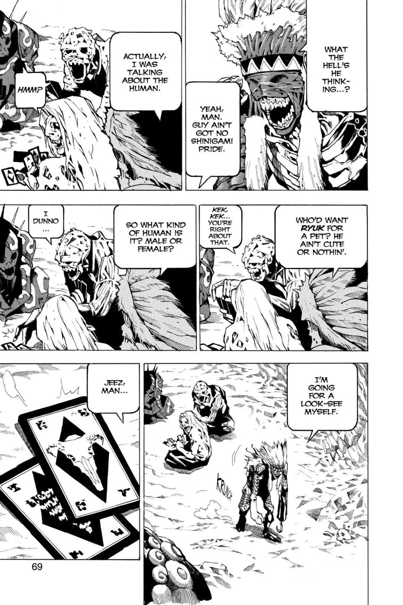 Death Note manga, chapter 20, page 3 of 20