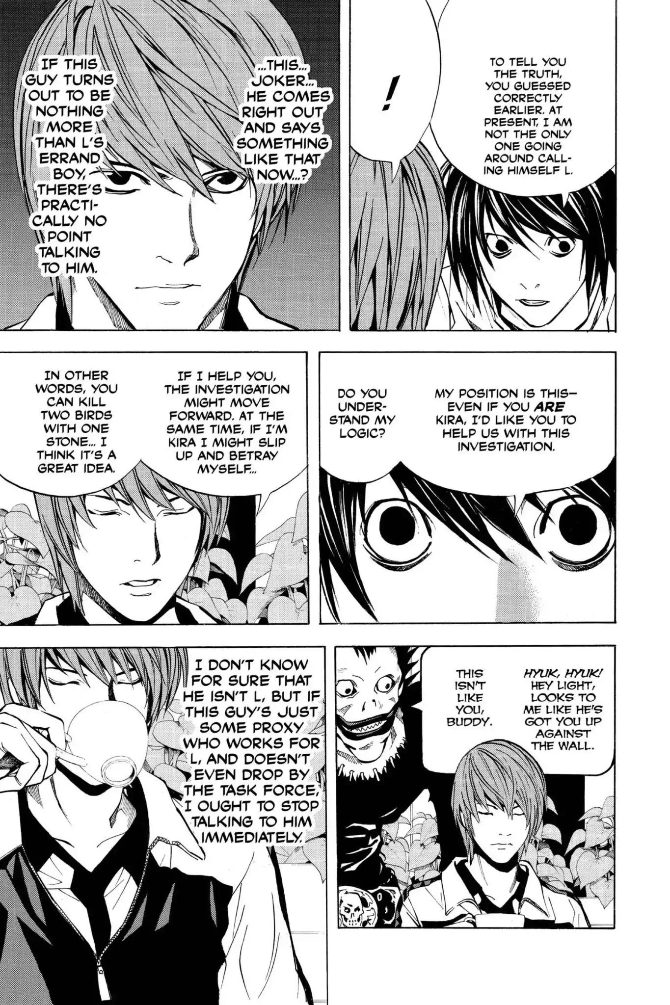 Death Note Chapter 21 page 19 - Chapter 21: Duplicity