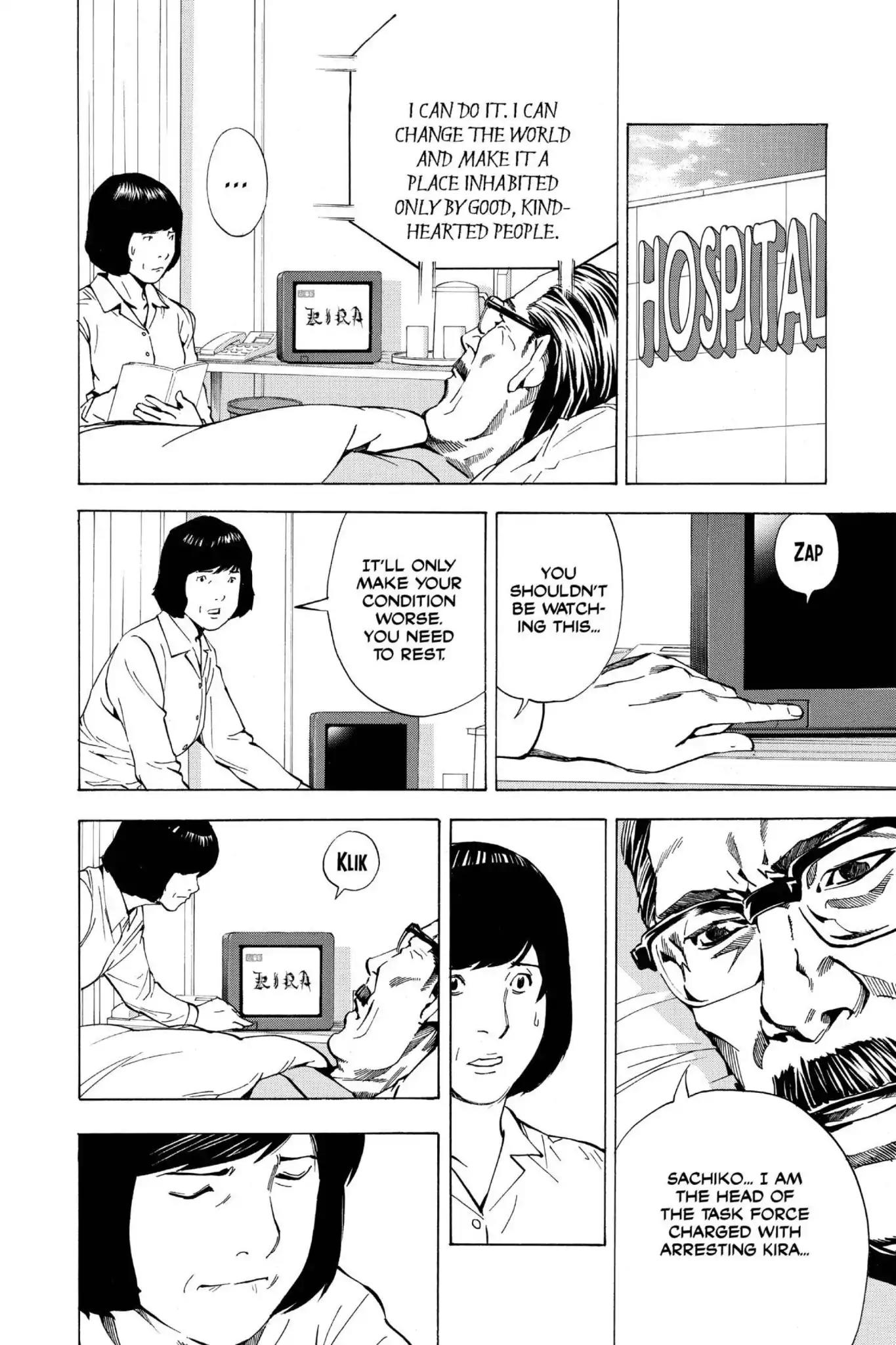 Death Note manga, chapter 23, page 10 of 20