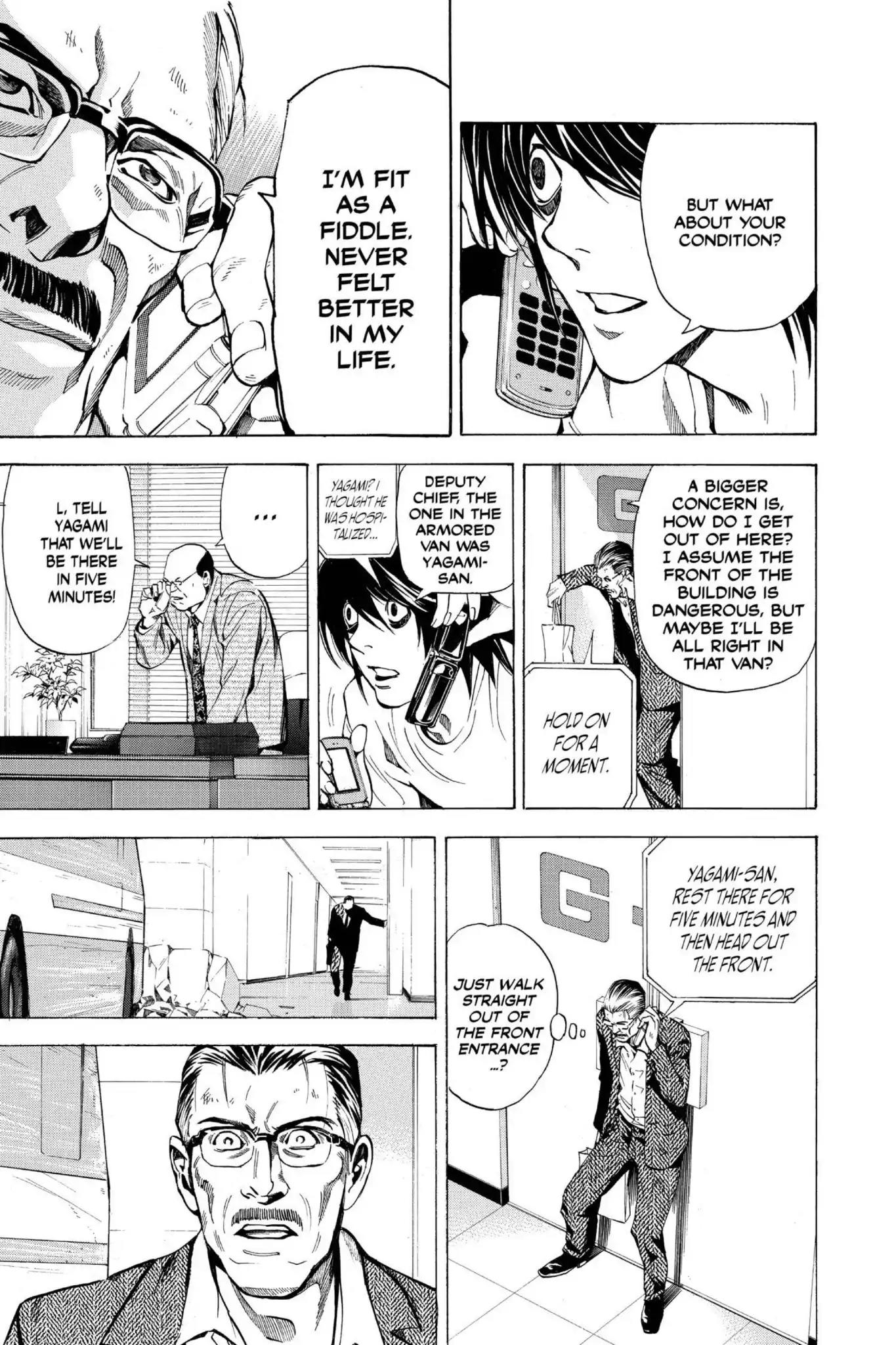 Death Note Chapter 24 page 11 - Chapter 24: Shield