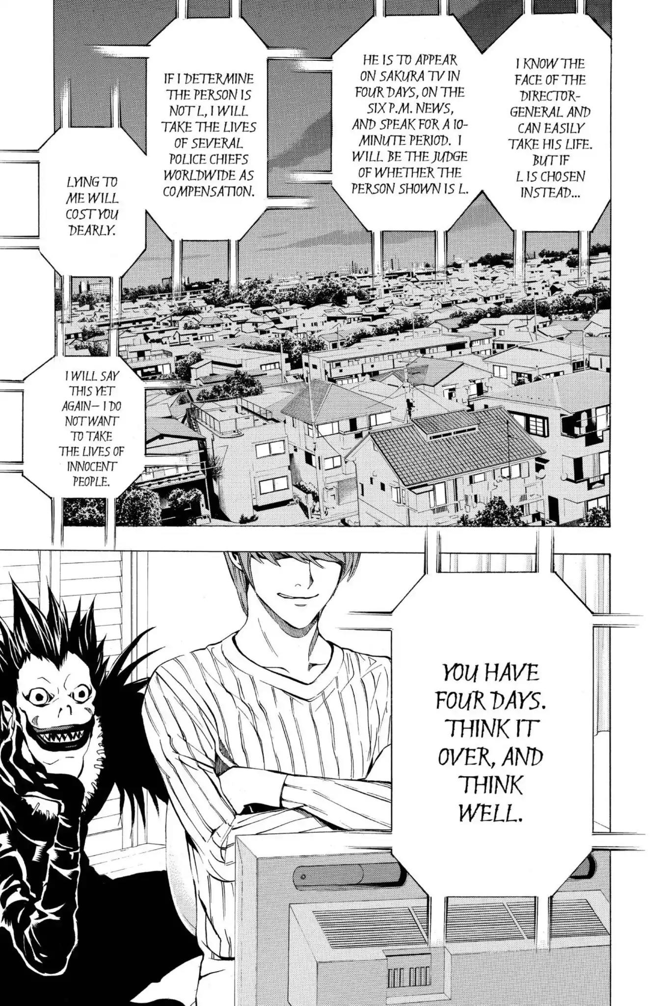 Death Note Chapter 24 page 21 - Chapter 24: Shield