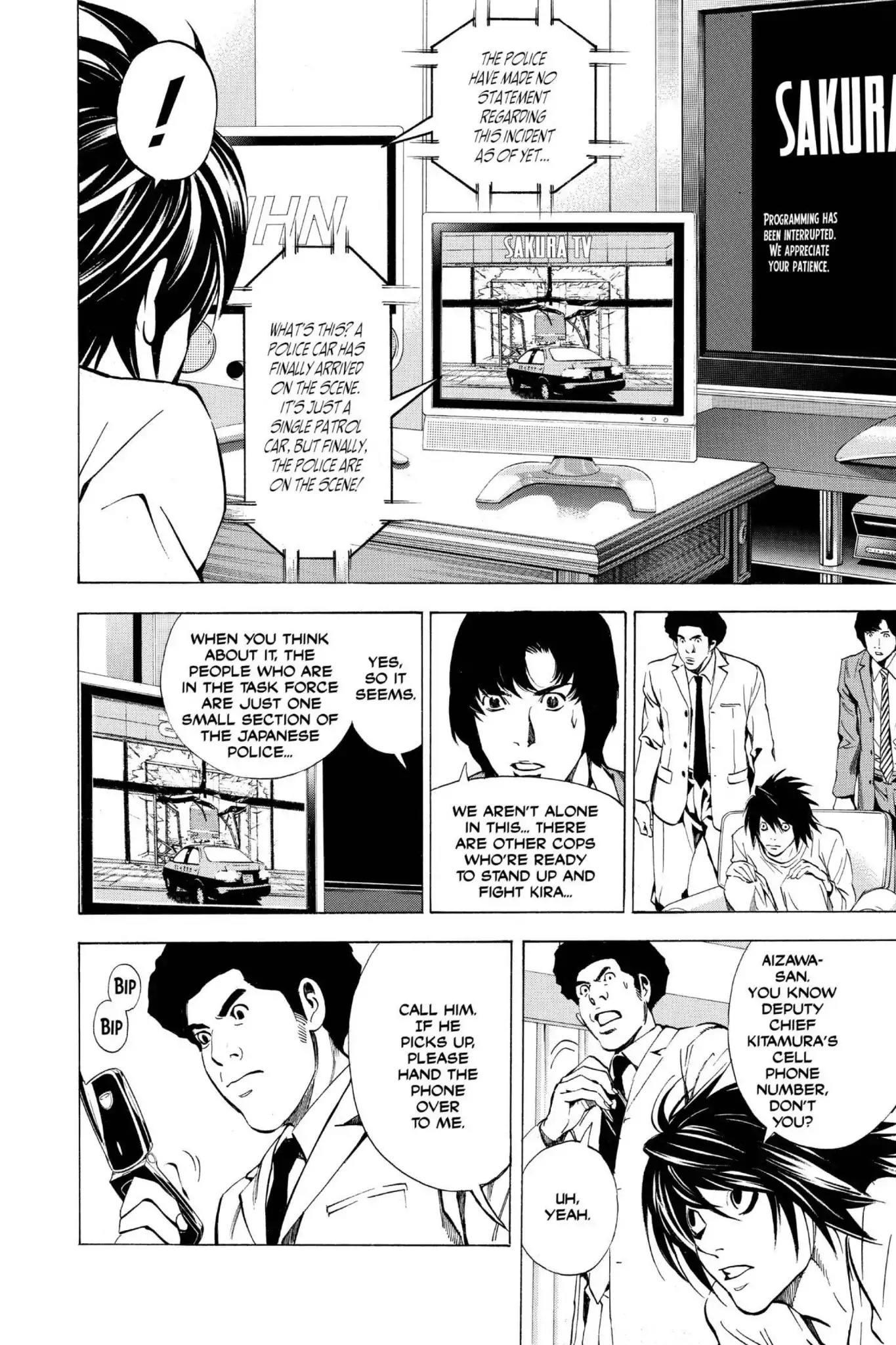 Death Note Chapter 24 page 8 - Chapter 24: Shield