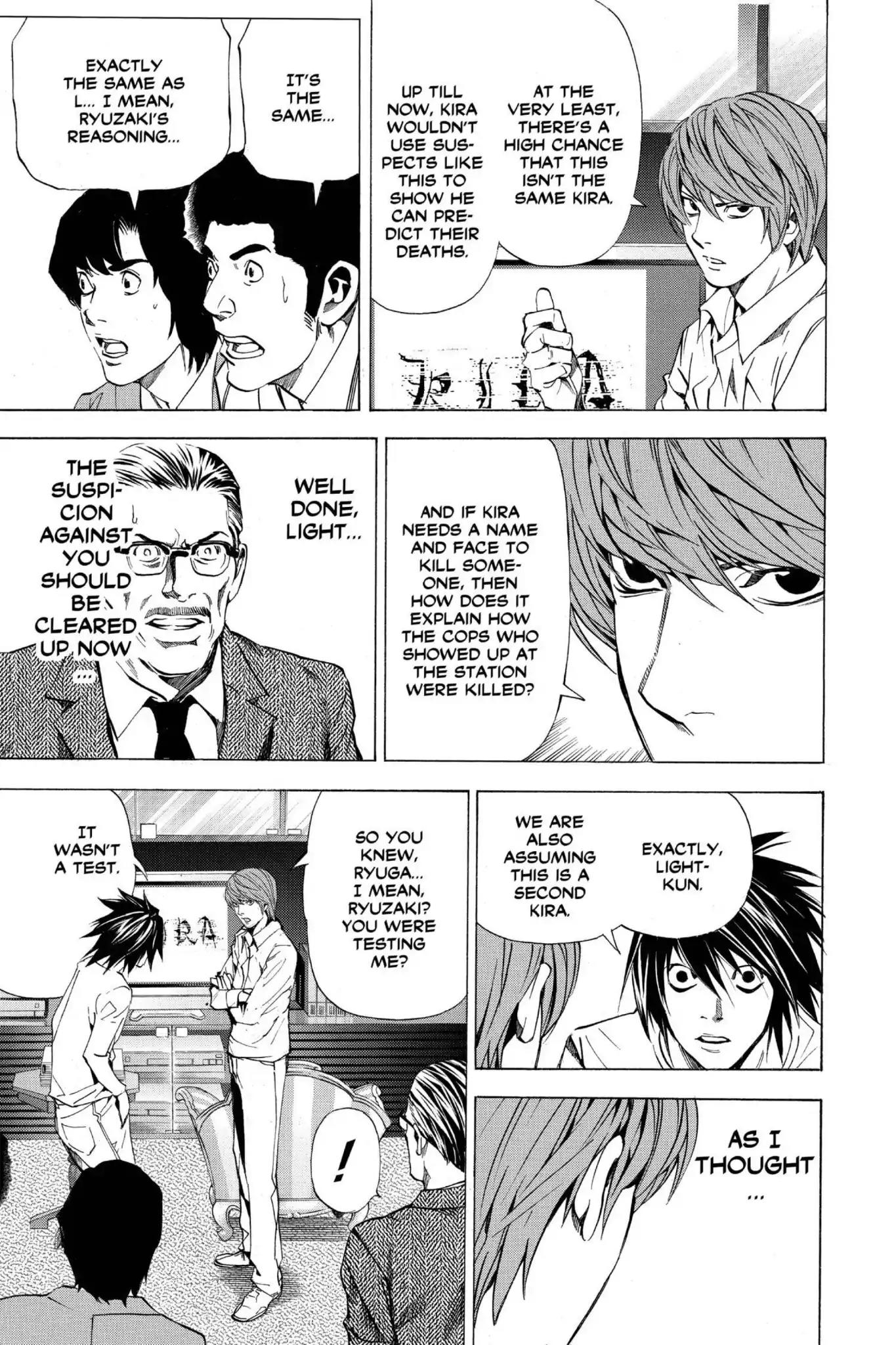 Death Note Chapter 26 page 20 - Chapter 26: Reversal