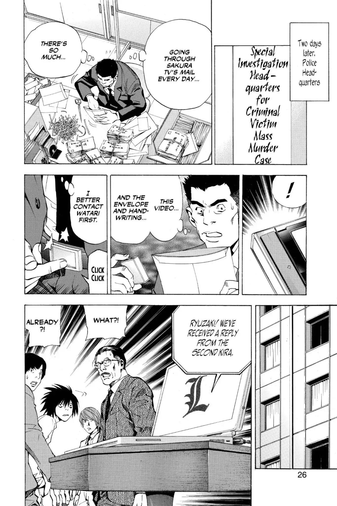 Death Note Chapter 26 page 27 - Chapter 26: Reversal