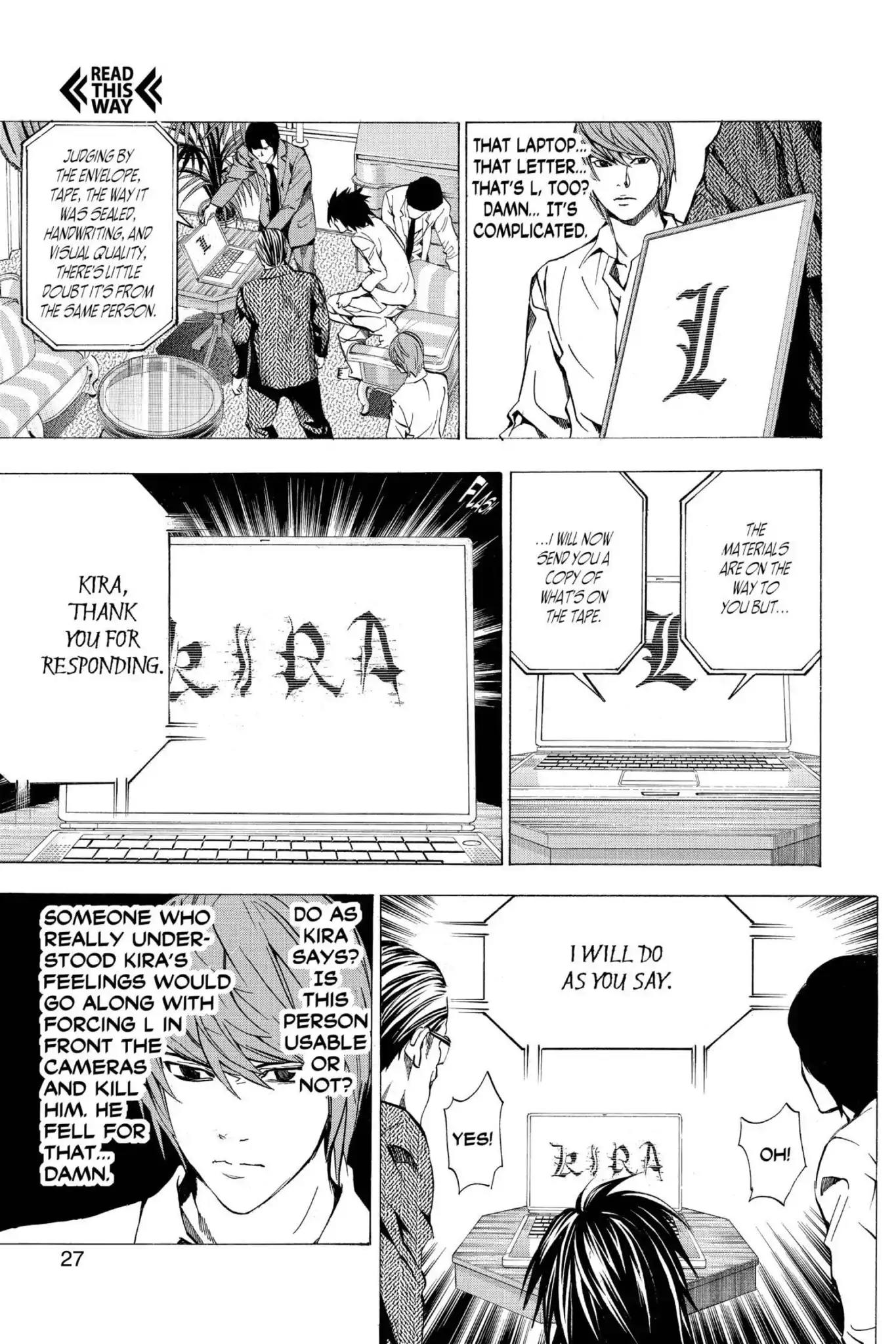Death Note Chapter 26 page 28 - Chapter 26: Reversal
