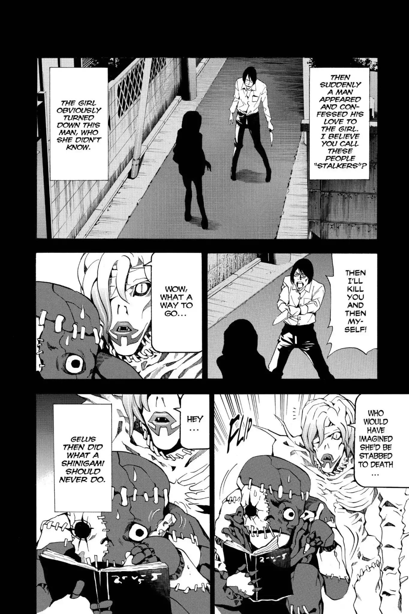 Death Note manga, chapter 27, page 12 of 20