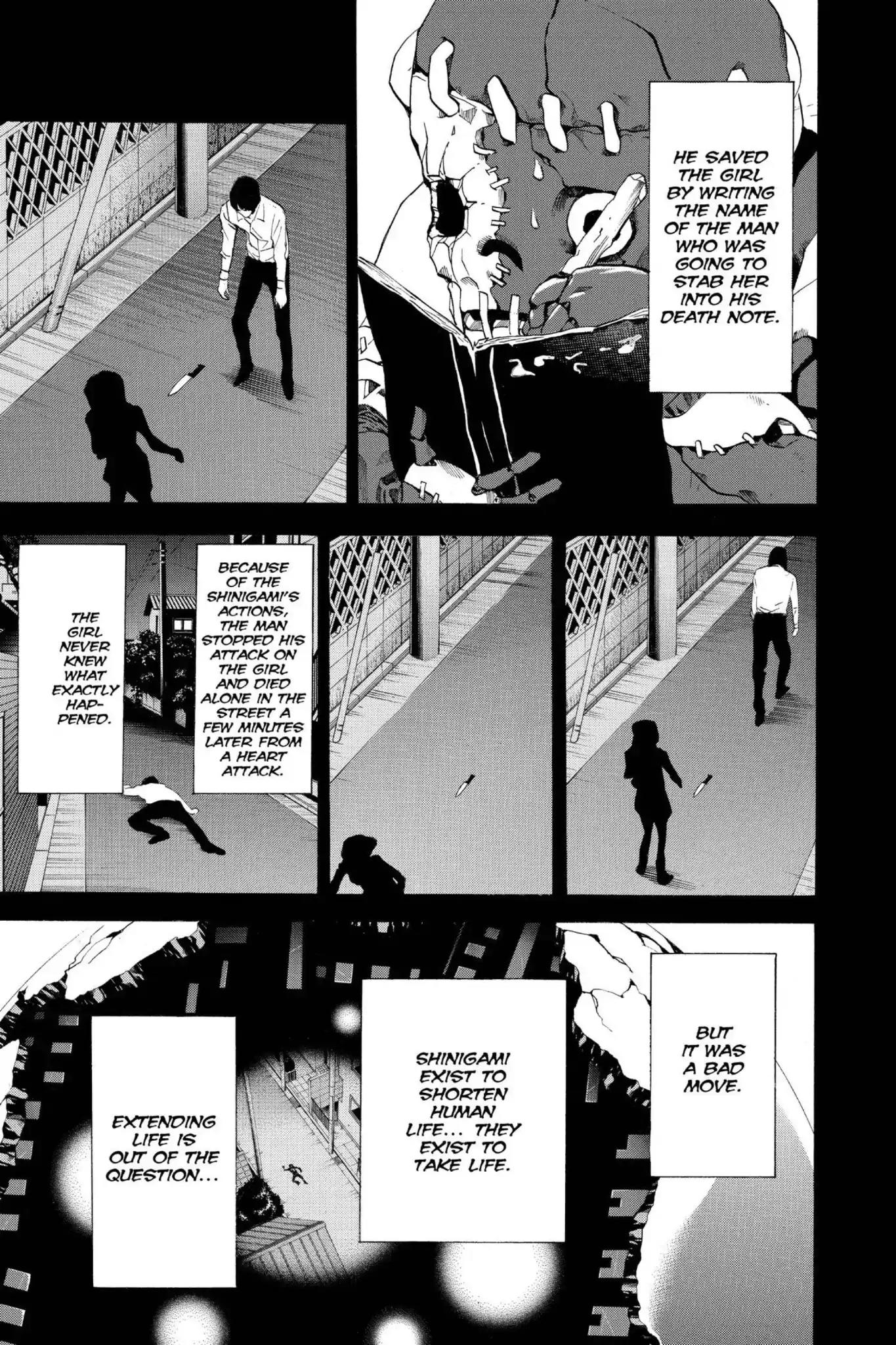 Death Note manga, chapter 27, page 13 of 20