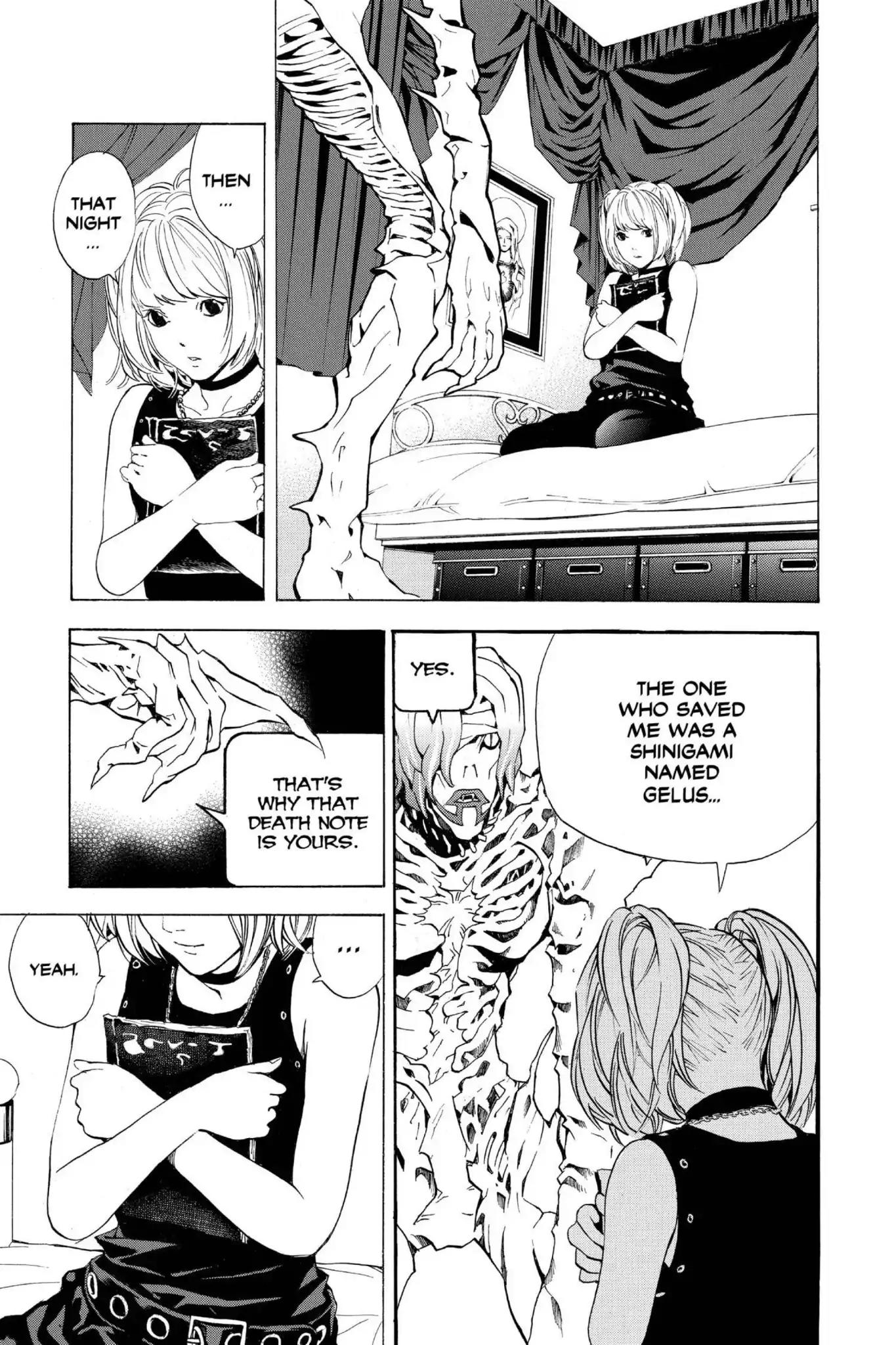 Death Note manga, chapter 27, page 15 of 20