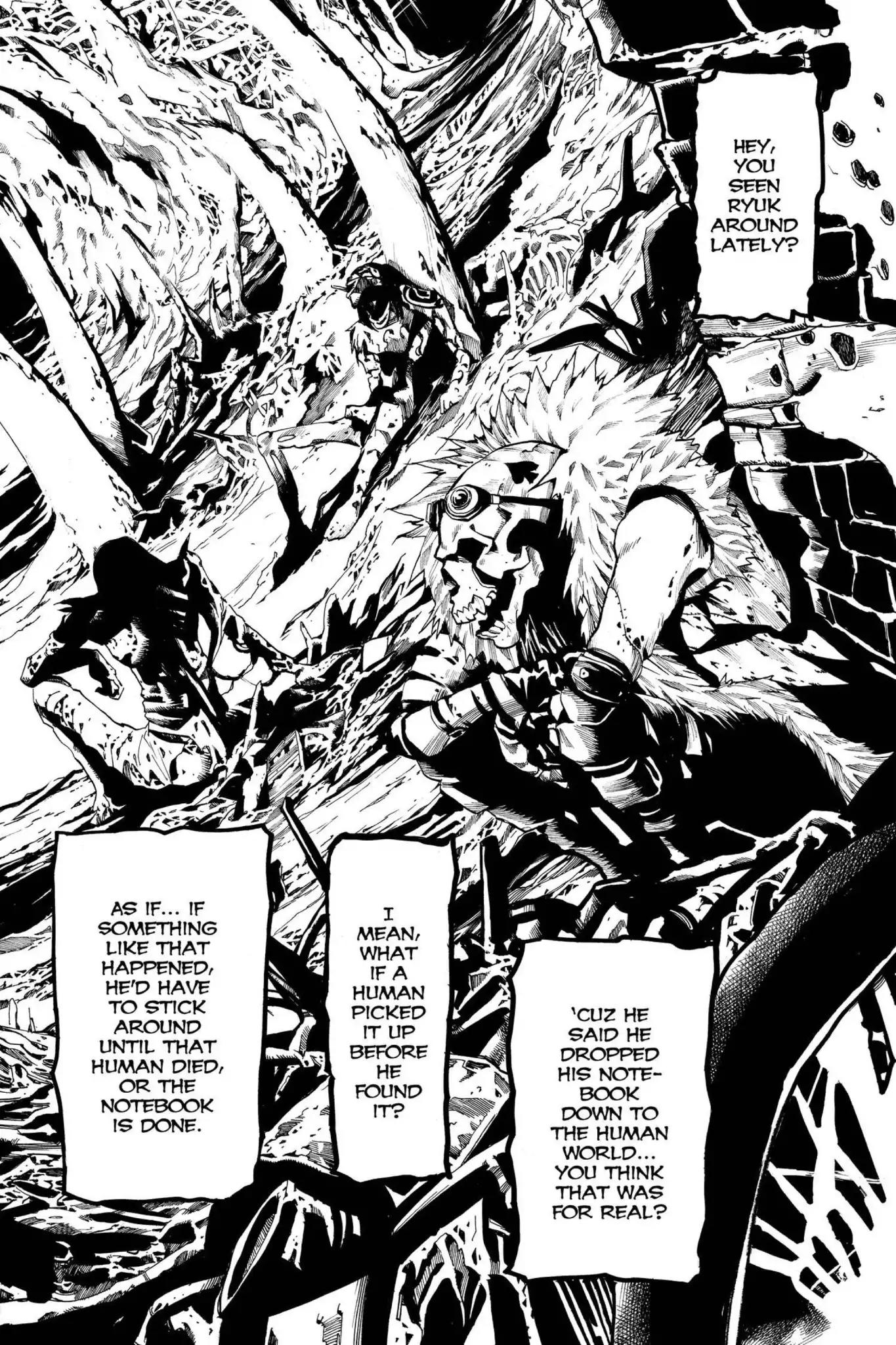 Death Note manga, chapter 3, page 2 of 28