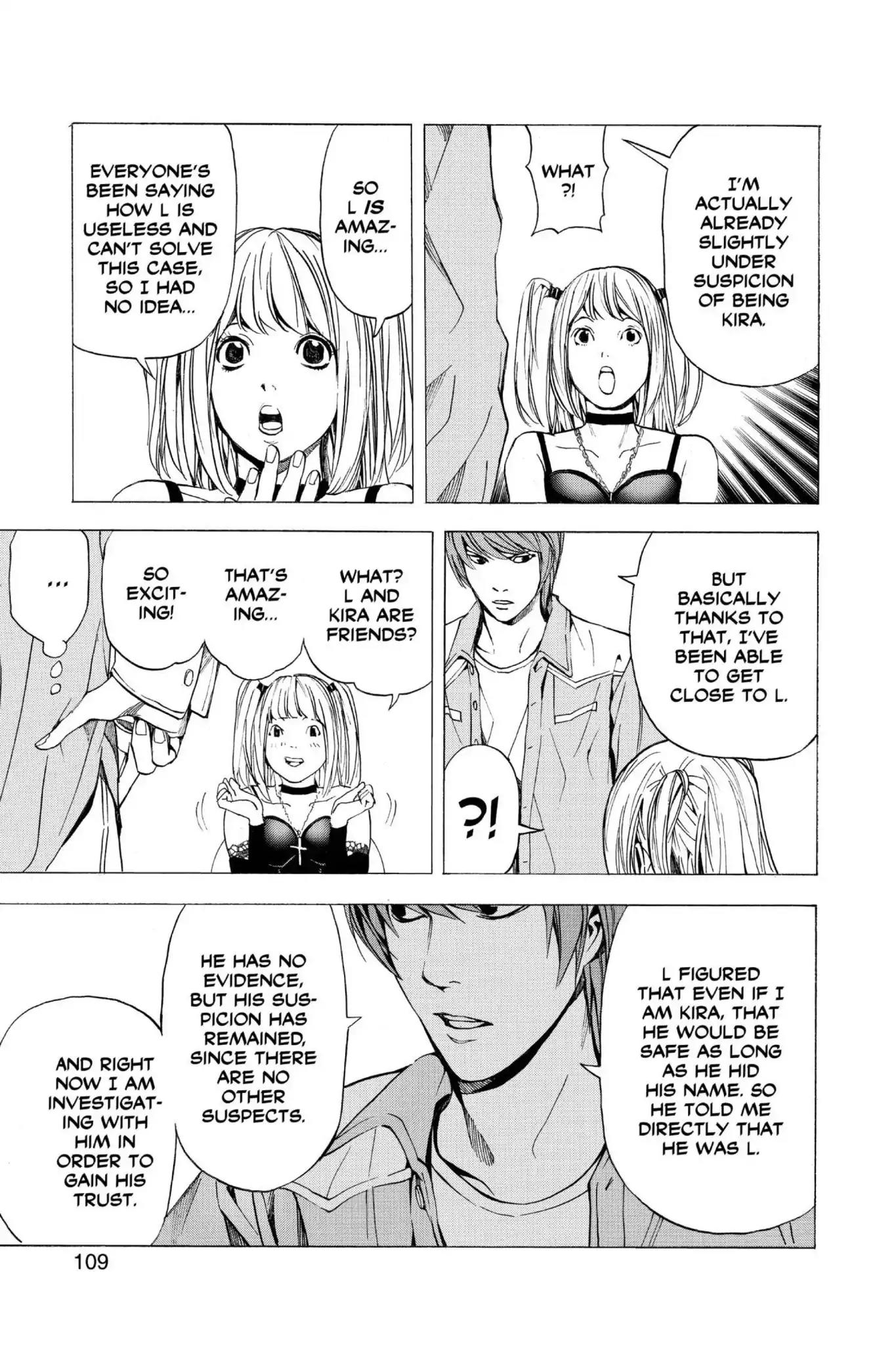 Death Note manga, chapter 30, page 13 of 22