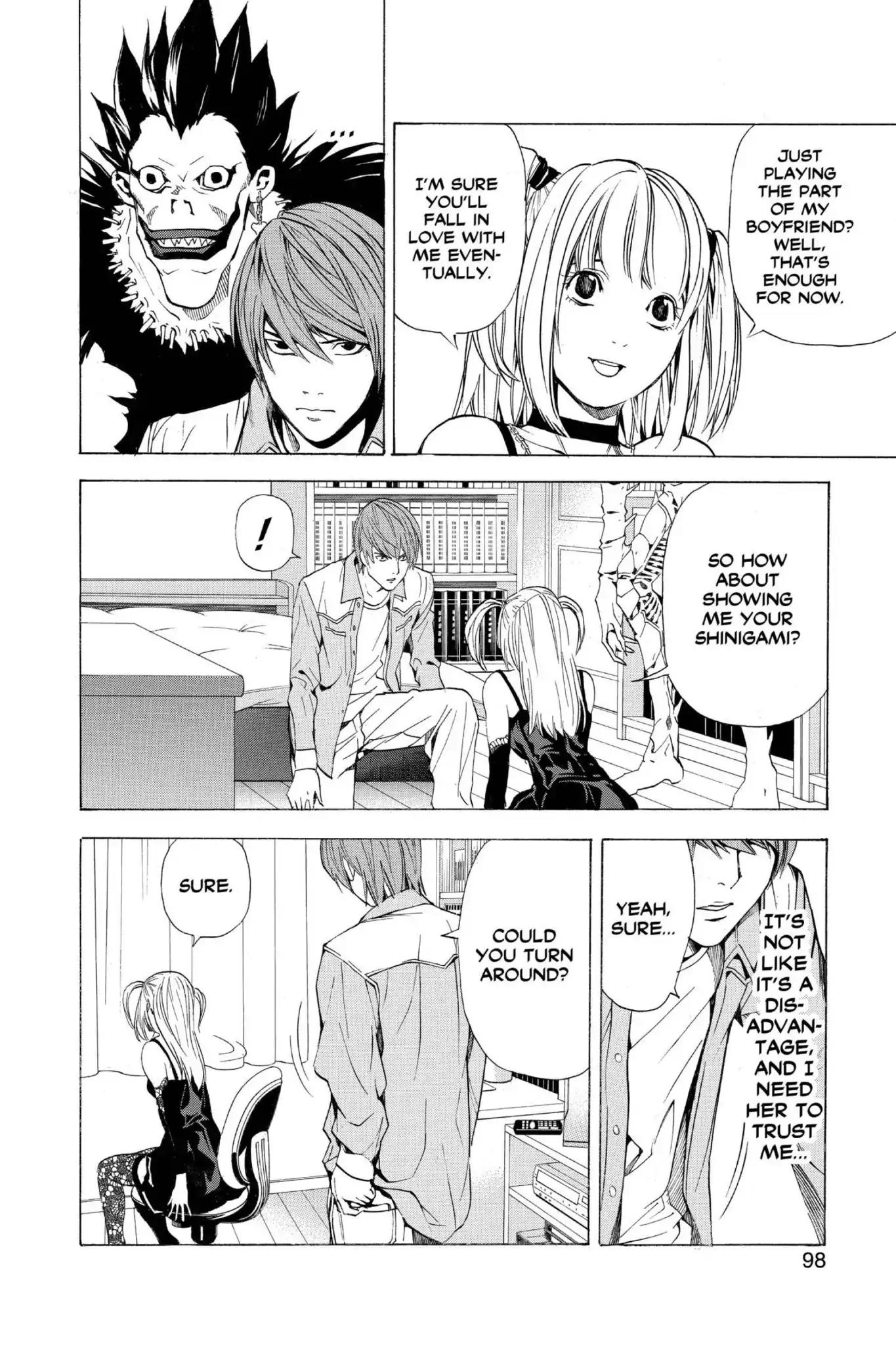 Death Note manga, chapter 30, page 2 of 22