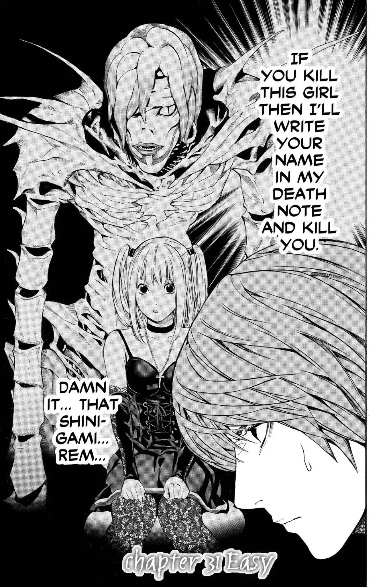Death Note Chapter 31 page 1 - Chapter 31: Easyapon