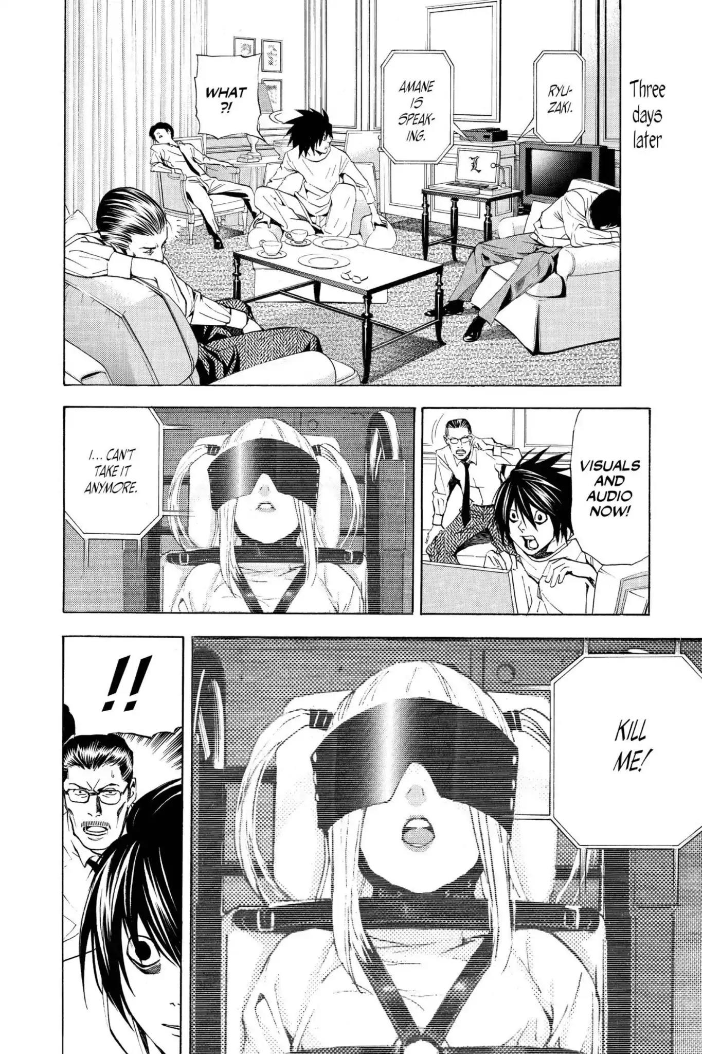 Death Note Chapter 33 page 12 - Chapter 33: Removal