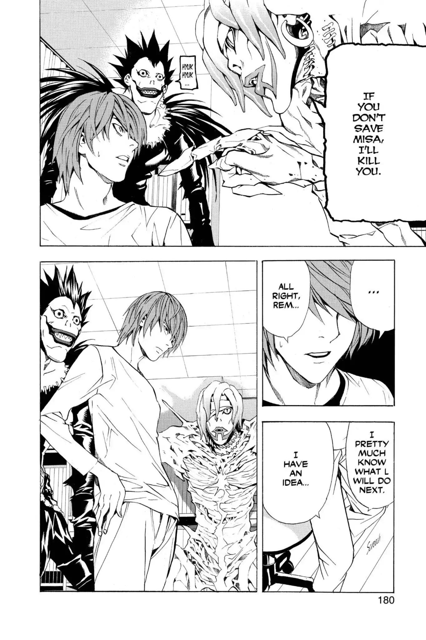 Death Note Chapter 33 page 20 - Chapter 33: Removal