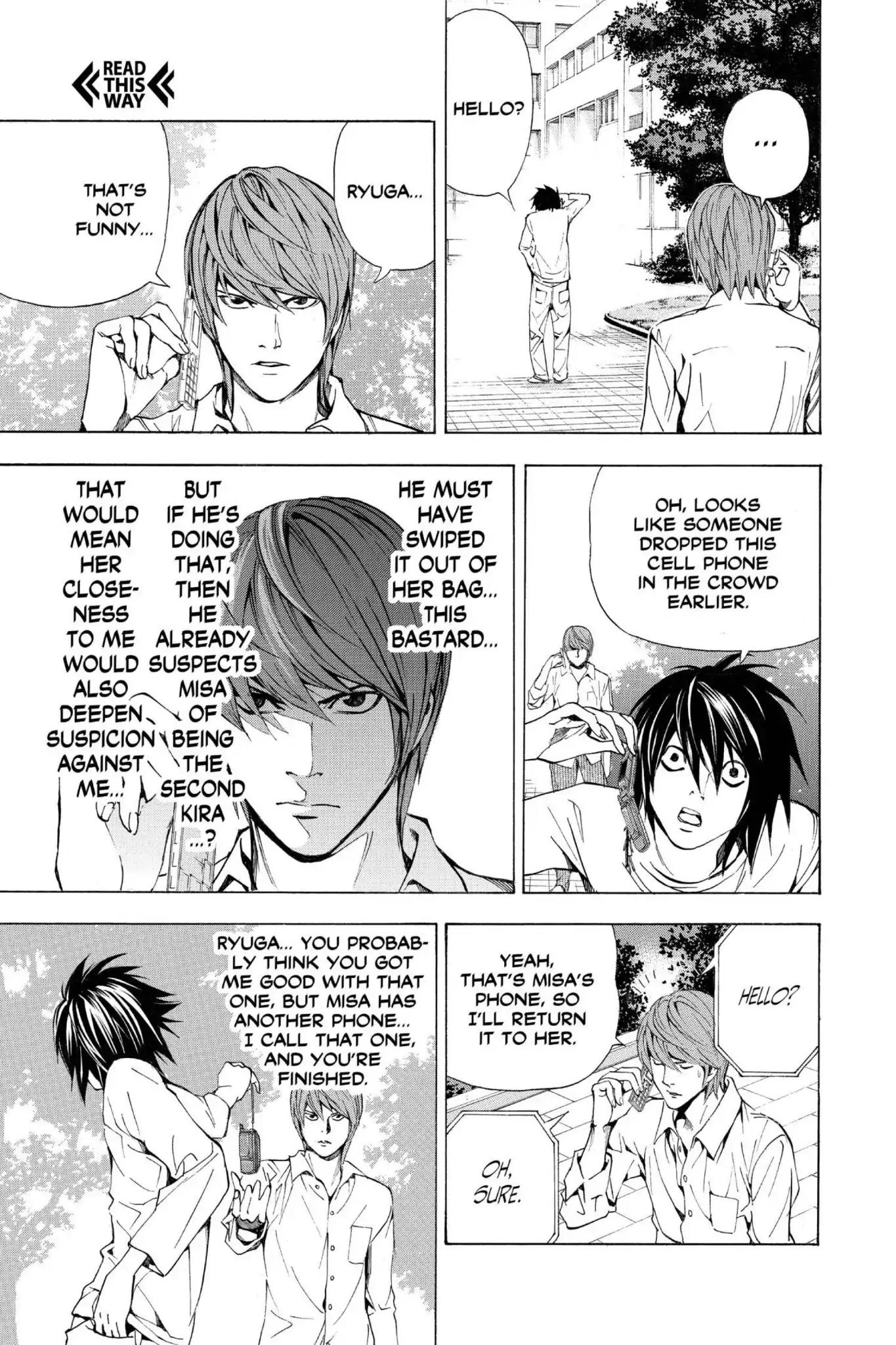 Death Note Chapter 33 page 3 - Chapter 33: Removal