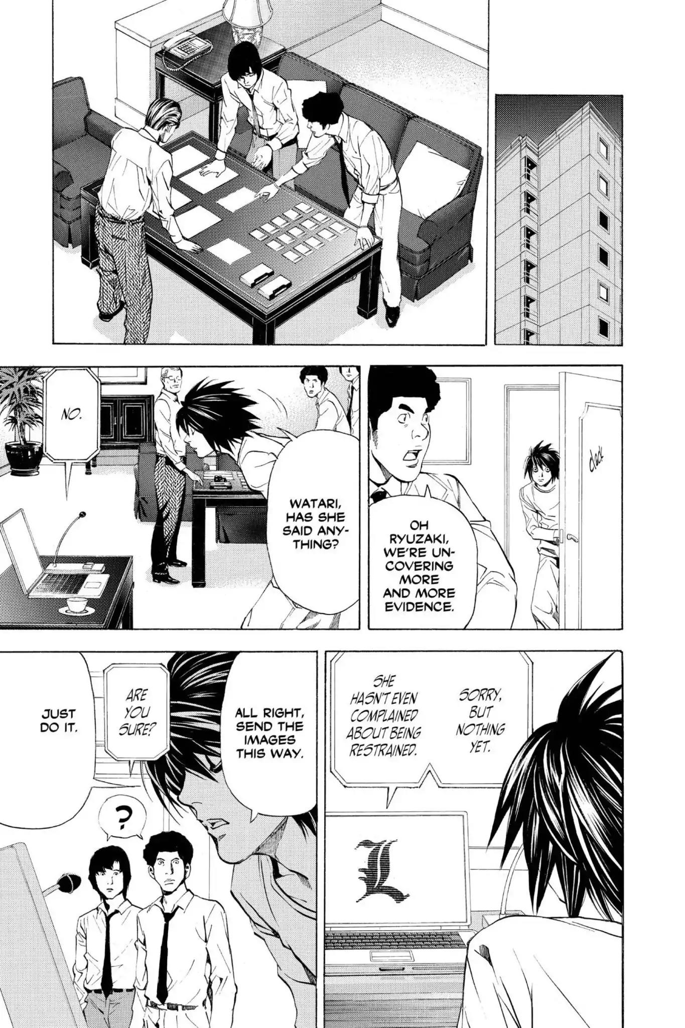 Death Note Chapter 33 page 7 - Chapter 33: Removal