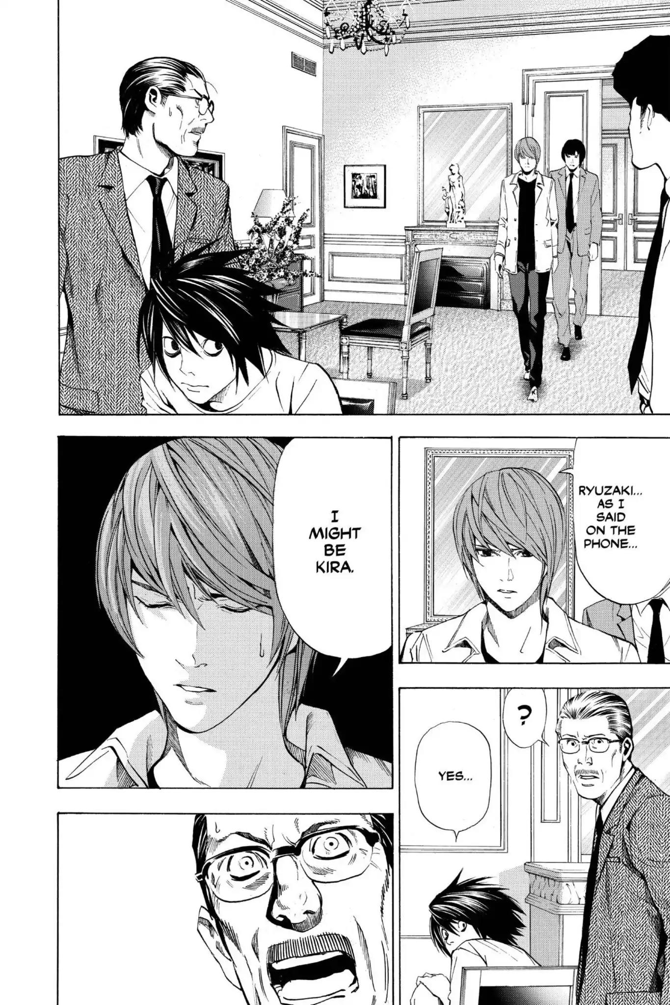 Death Note Chapter 34 page 10 - Chapter 34: Imprisonment