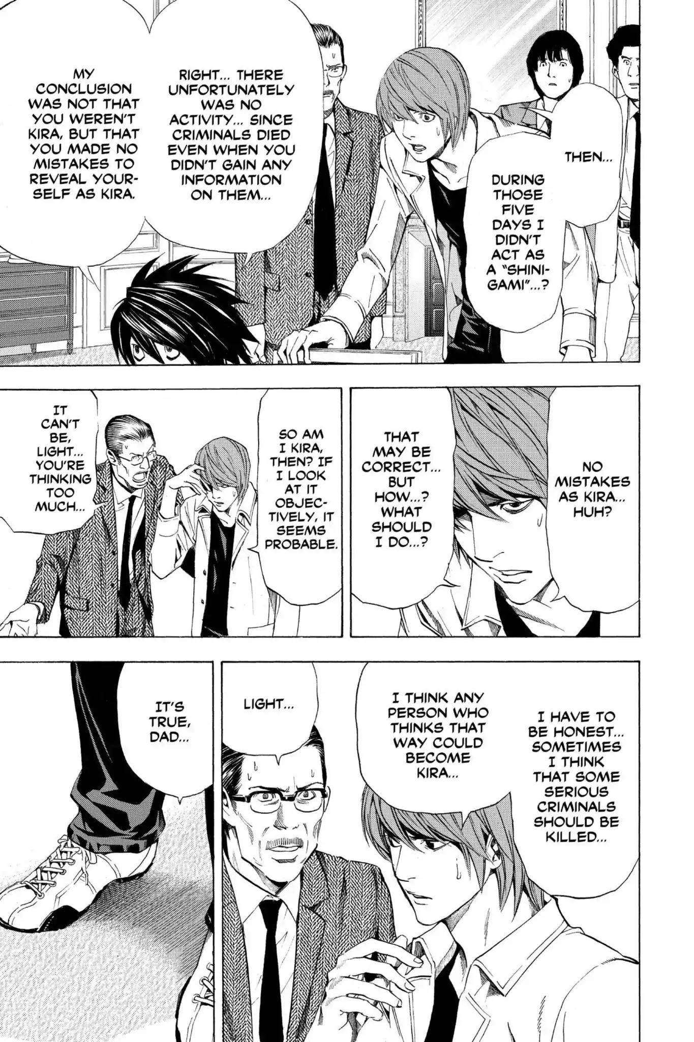 Death Note Chapter 34 page 15 - Chapter 34: Imprisonment