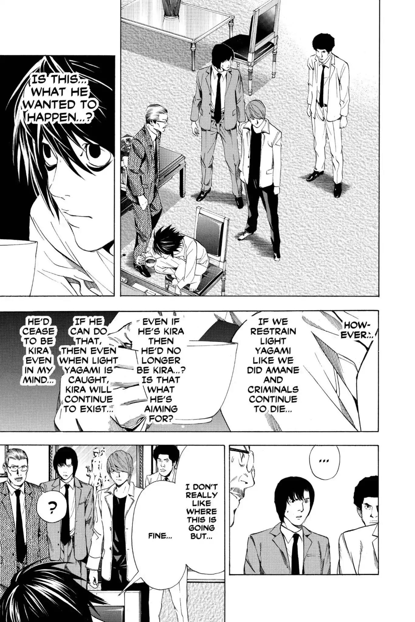 Death Note Chapter 34 page 17 - Chapter 34: Imprisonment