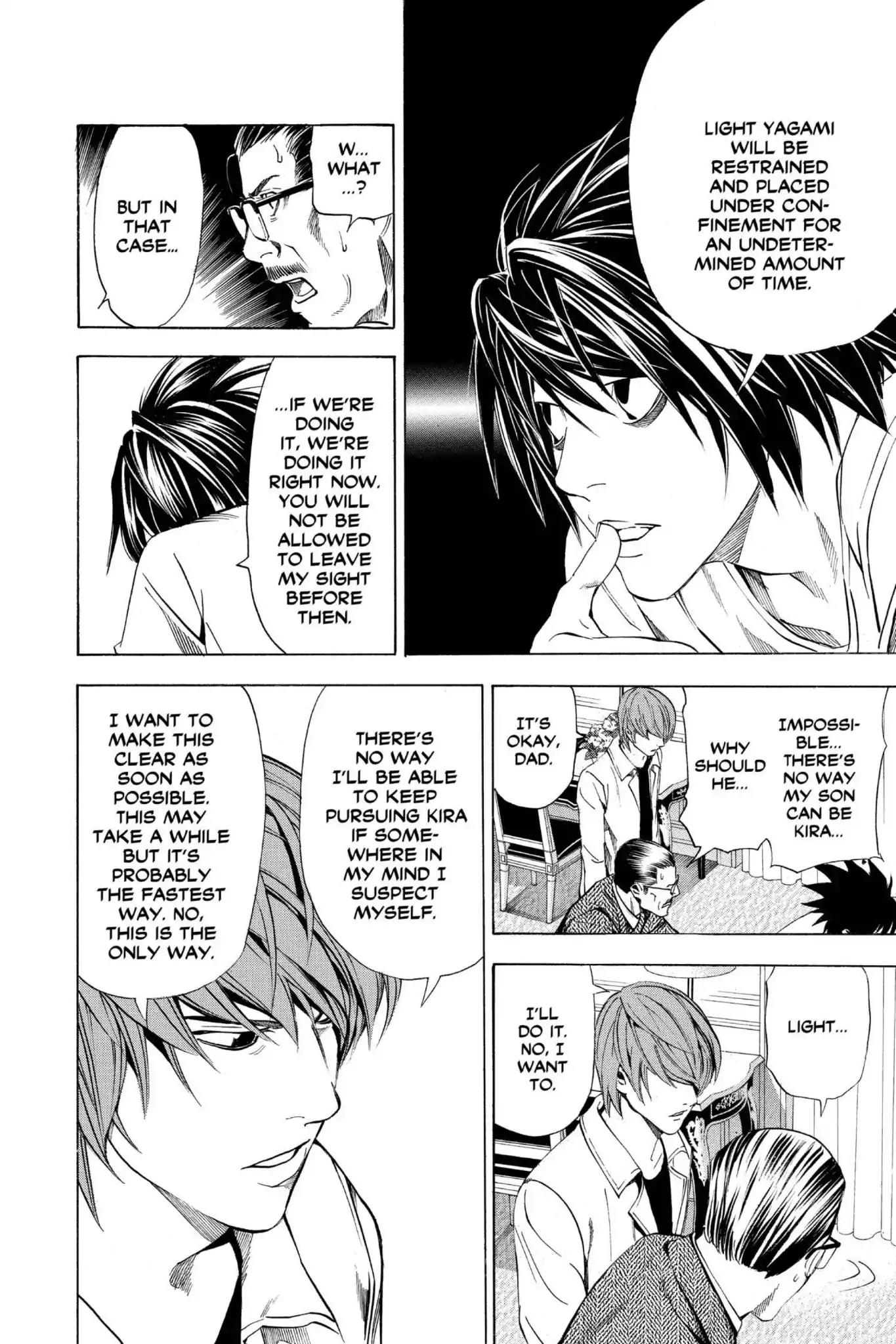 Death Note Chapter 34 page 18 - Chapter 34: Imprisonment
